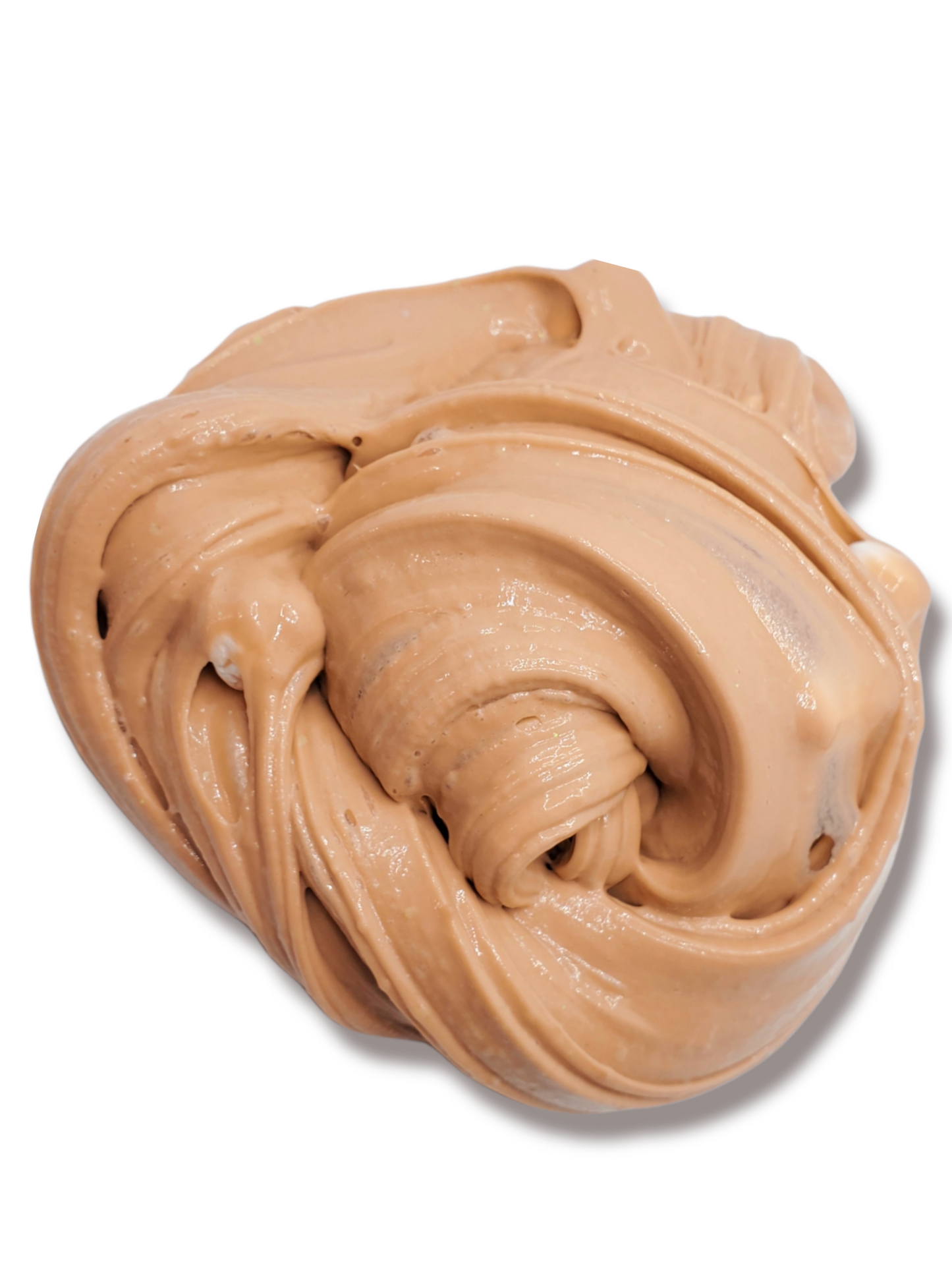 Hot Cocoa Butter Slime – Thick & Creamy Handmade Scented Slime for Ages 8+ – Cozy Sensory Play Toy - Hoshimi Slimes