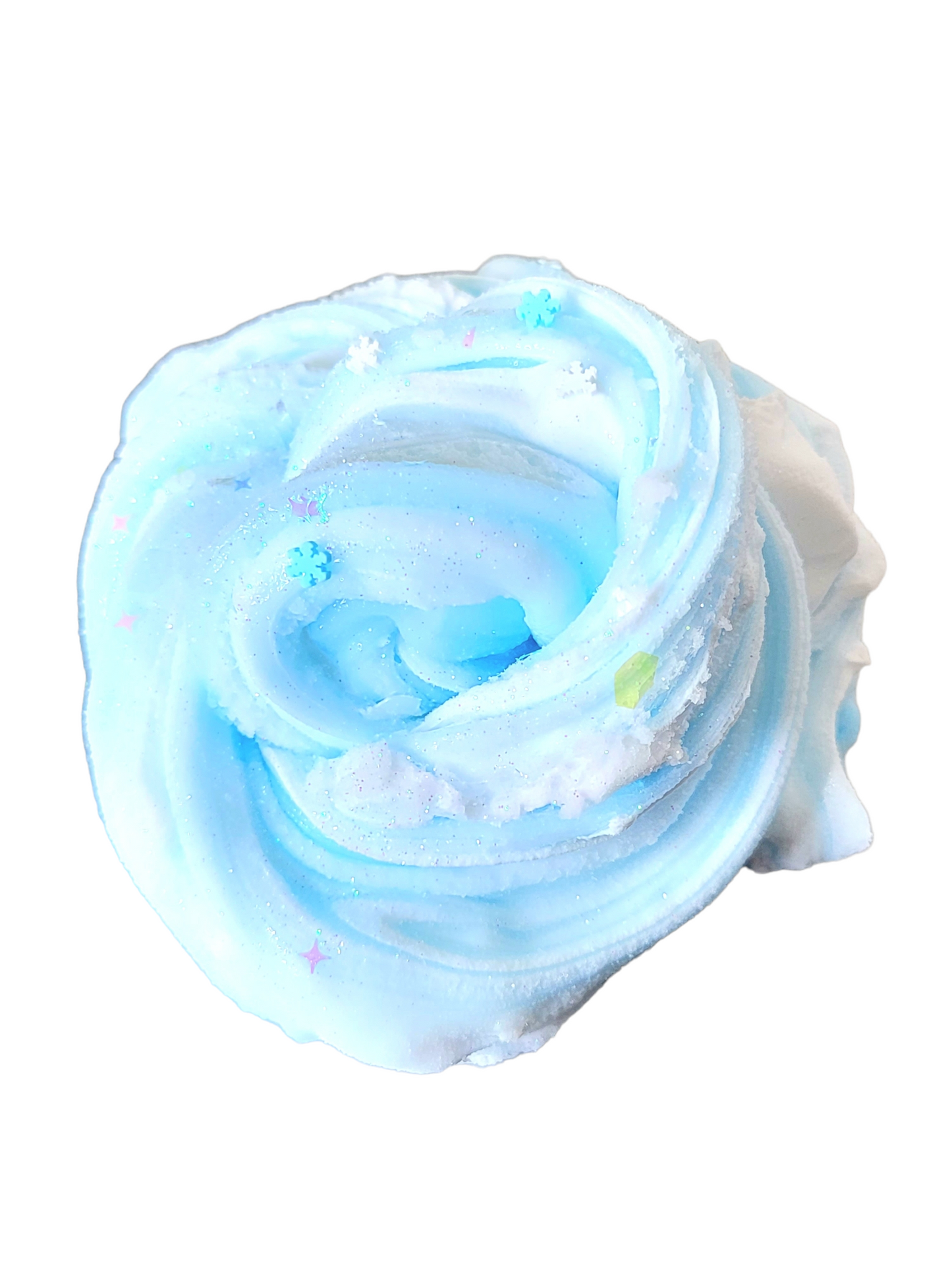 Melted Snowman DIY Scented Cloud Clear Slime – Fluffy, Drizzly & Stretchy Handmade Slime for Ages 8+ – Winter Sensory Play Toy - Hoshimi Slimes