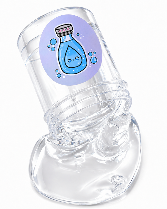 Crystal Clear Thick Slime – Glossy Clear Slime Unscented