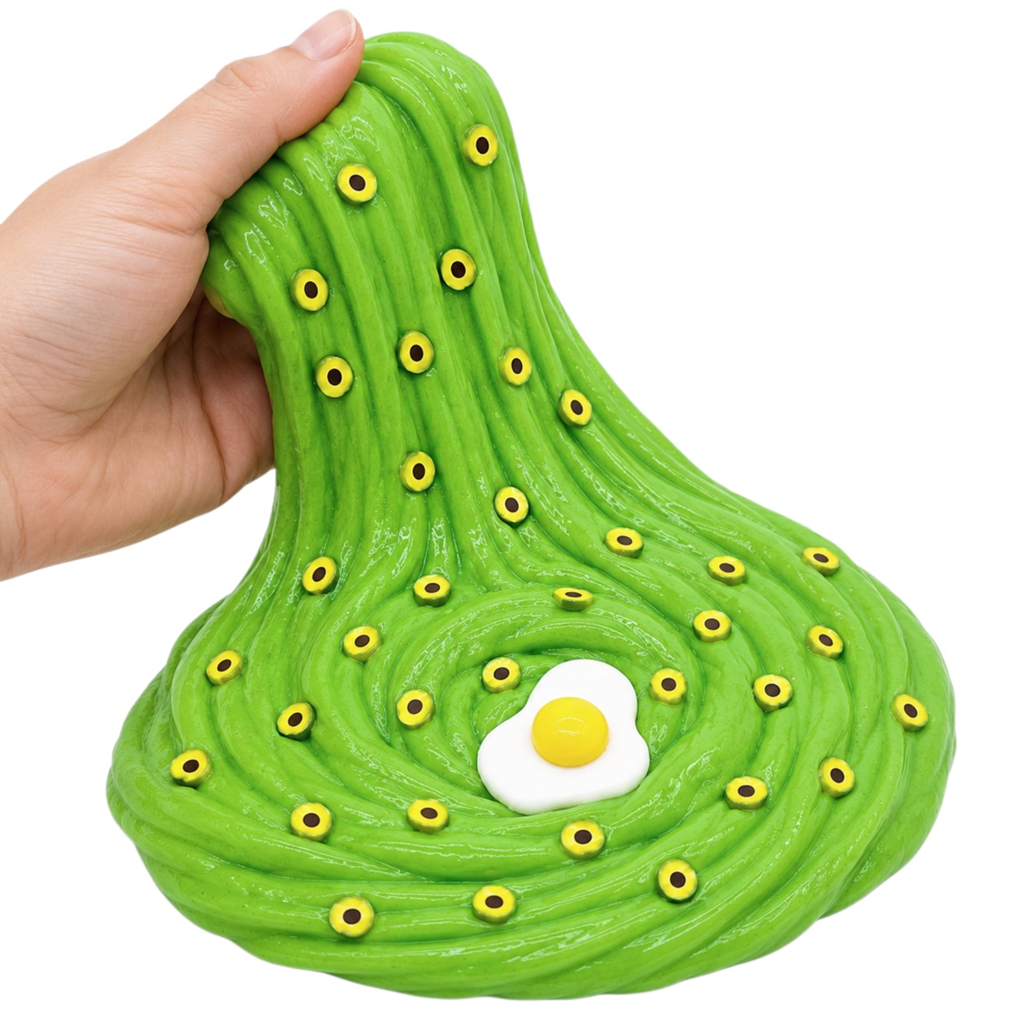 Avocado Toast Slime Kit – DIY Butter Slime with Clay & Toppings