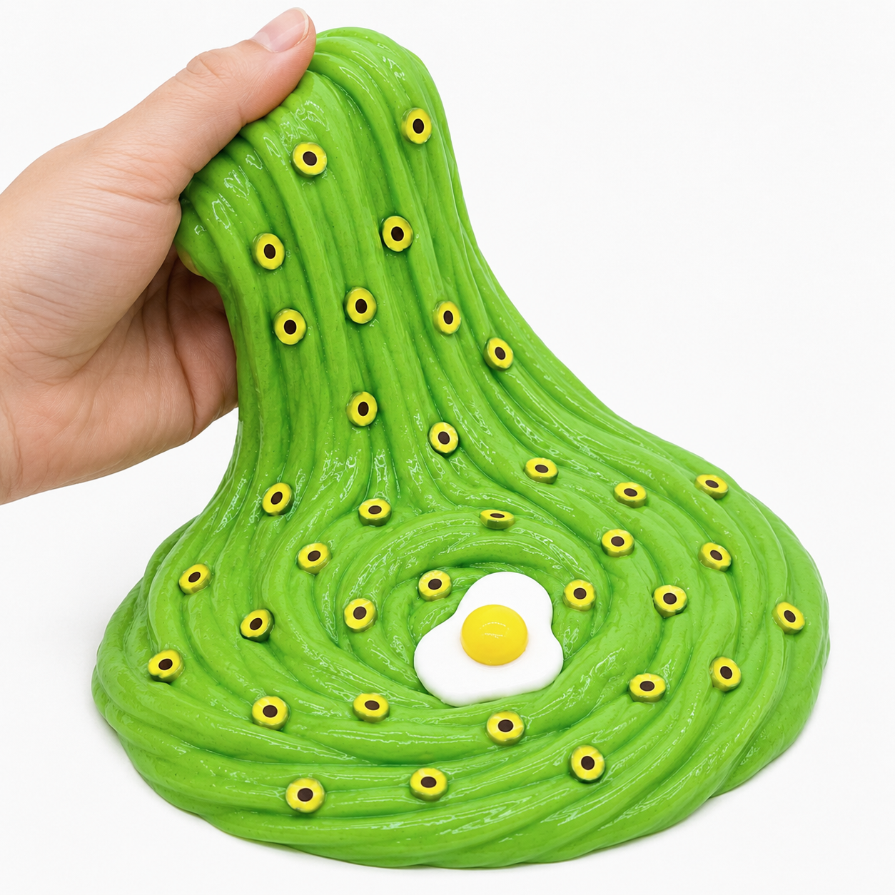 Avocado Toast Slime Kit – DIY Butter Slime with Clay & Toppings