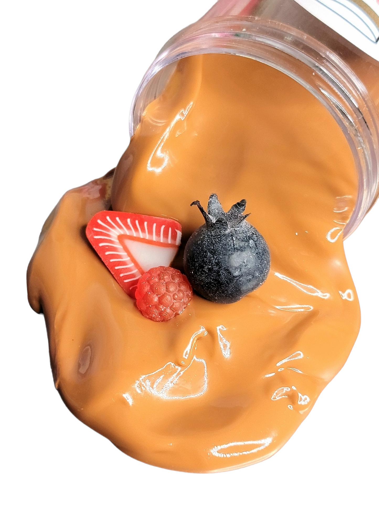 Chocolate Hazelnut Berry Toast DIY Handmade Slime Kit Slime by Hoshimi Slimes LLC | Hoshimi Slimes LLC