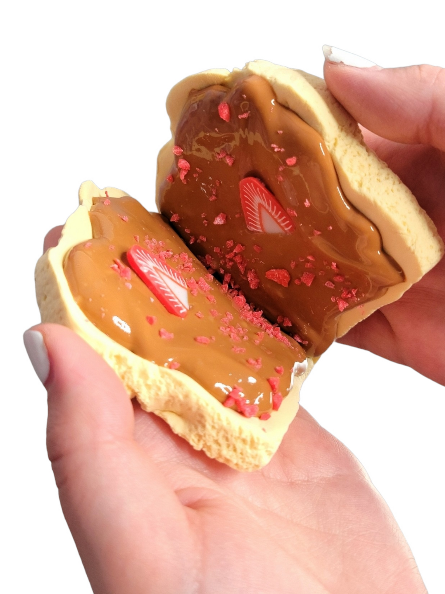 Chocolate Hazelnut Berry Toast DIY Handmade Slime Kit Slime by Hoshimi Slimes LLC | Hoshimi Slimes LLC
