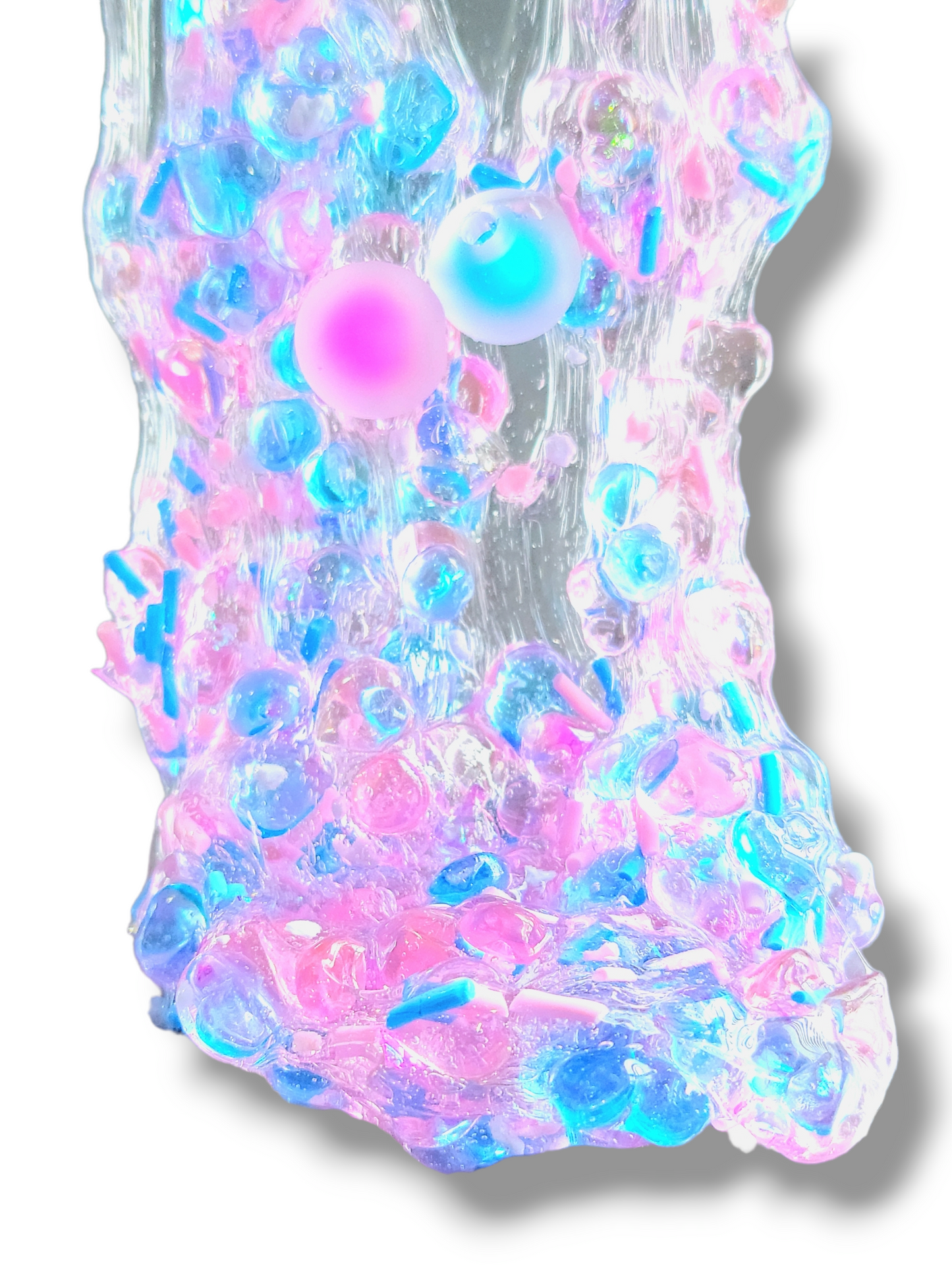 Cotton Candy Popping Boba Handmade Slime 32oz Slime by Hoshimi Slimes LLC | Hoshimi Slimes LLC