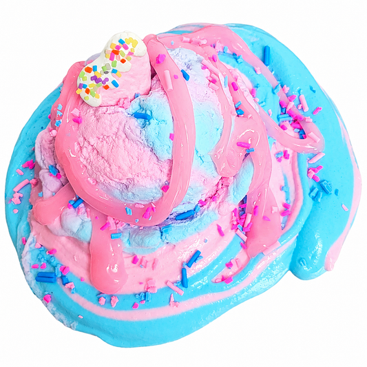 Cotton Candy Slime Kit – DIY Butter Slime with XL Clay Scoop