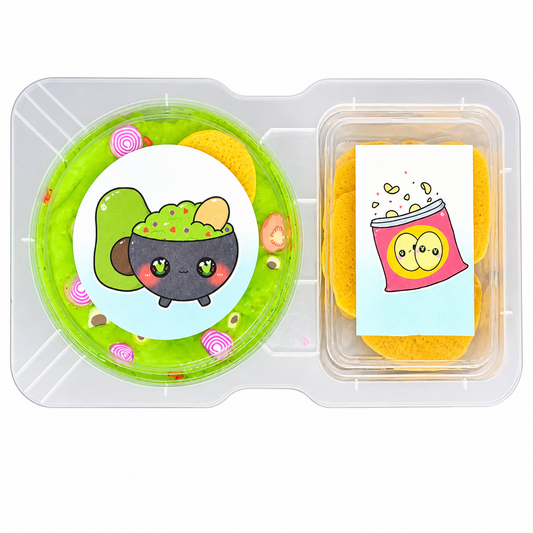 Guacamole Slime Kit – DIY Butter Slime with Chips & Sprinkles