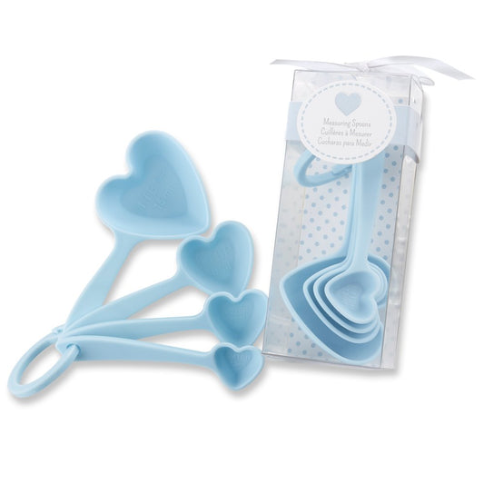 Heart Measuring Spoon Set – Blue | Kitchen, Gifts, Crafts & More