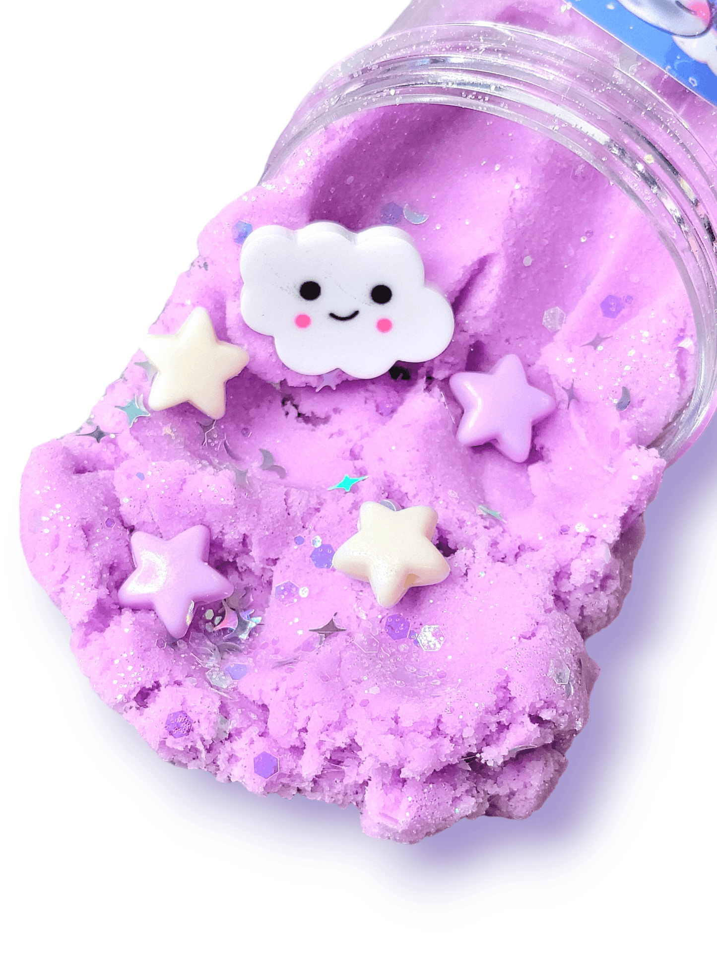 Lavender Dreams Handmade Scented Cloud Slime Slime by Hoshimi Slimes LLC | Hoshimi Slimes LLC