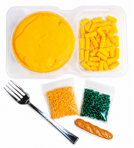 Mac n Cheese Slime Kit – DIY Butter Slime with Clay & Toppings