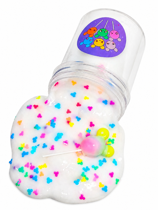 Micky Glow Pop Slime – Thick Glossy Slime with UV Light & Charm