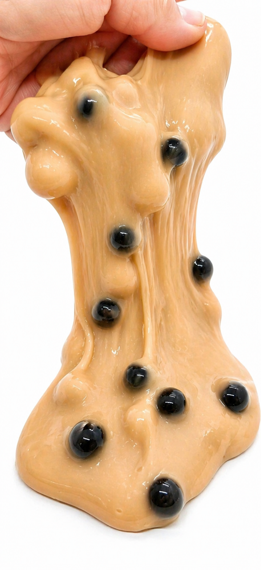 Milk Boba Slime – Thick Glossy Slime Bubble Tea Scented