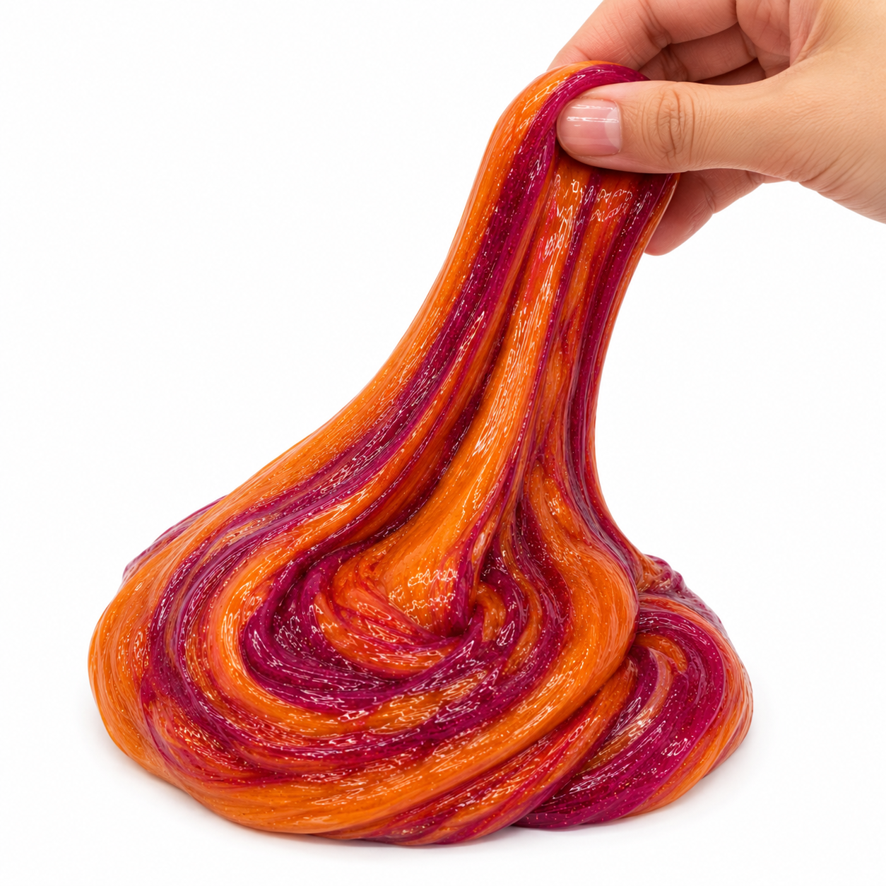 Mini PB&J Slime Kit – DIY Jelly Slime with Clay Toast & Charm