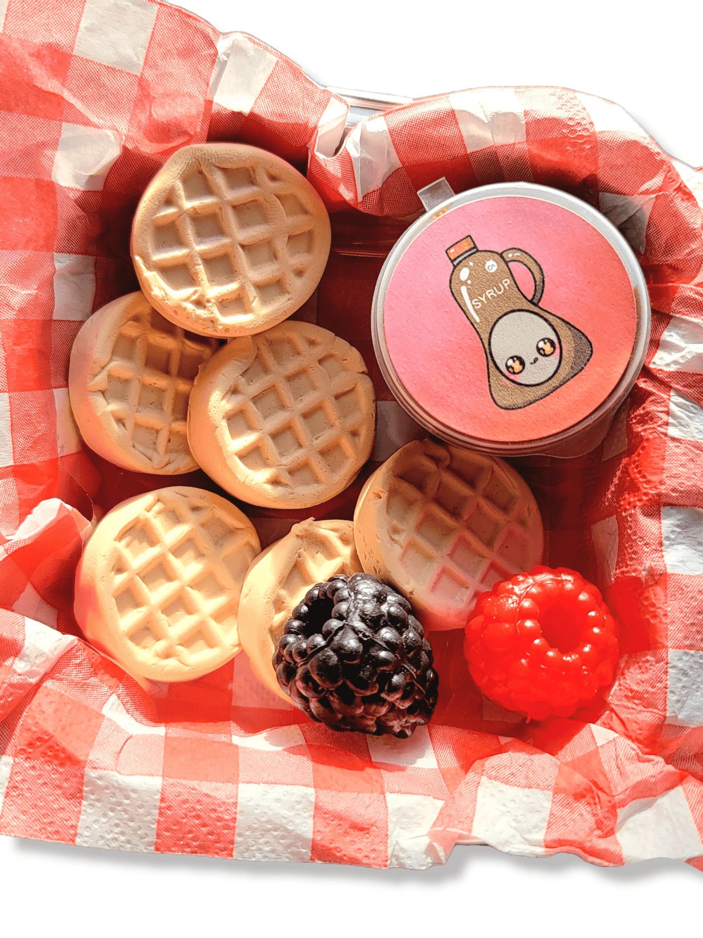 Hoshimi's Mini Waffles Handmade DIY Scented Slime Kit Slime by Hoshimi Slimes LLC | Hoshimi Slimes LLC
