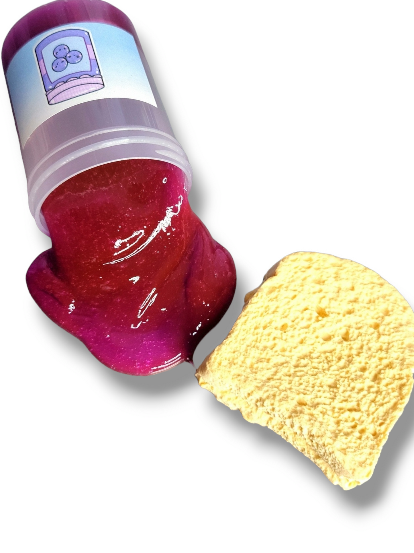 PB & J Full Size DIY Handmade Slime Kit Slime by Hoshimi Slimes LLC | Hoshimi Slimes LLC