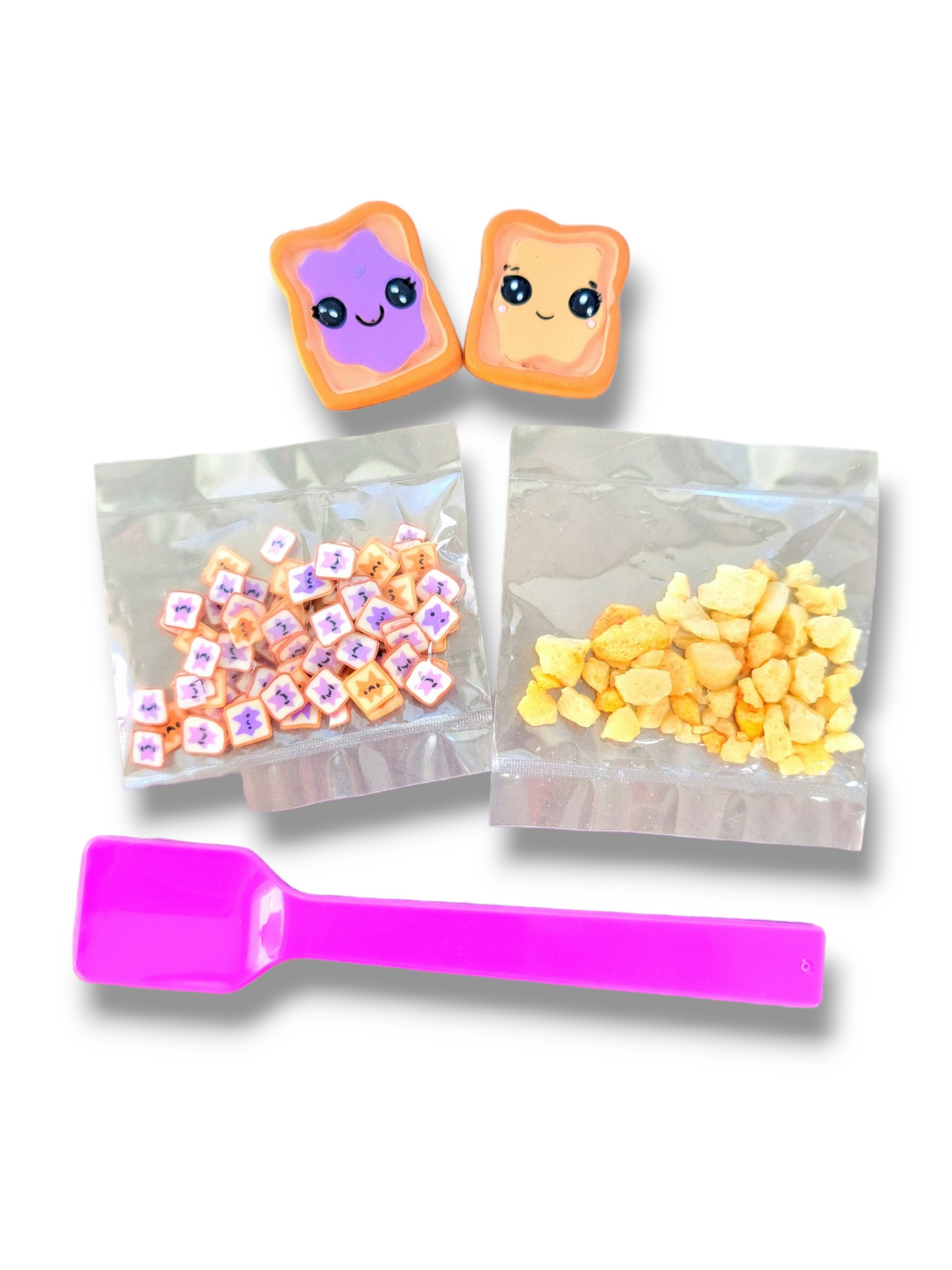 PB & J Full Size DIY Handmade Slime Kit Slime by Hoshimi Slimes LLC | Hoshimi Slimes LLC