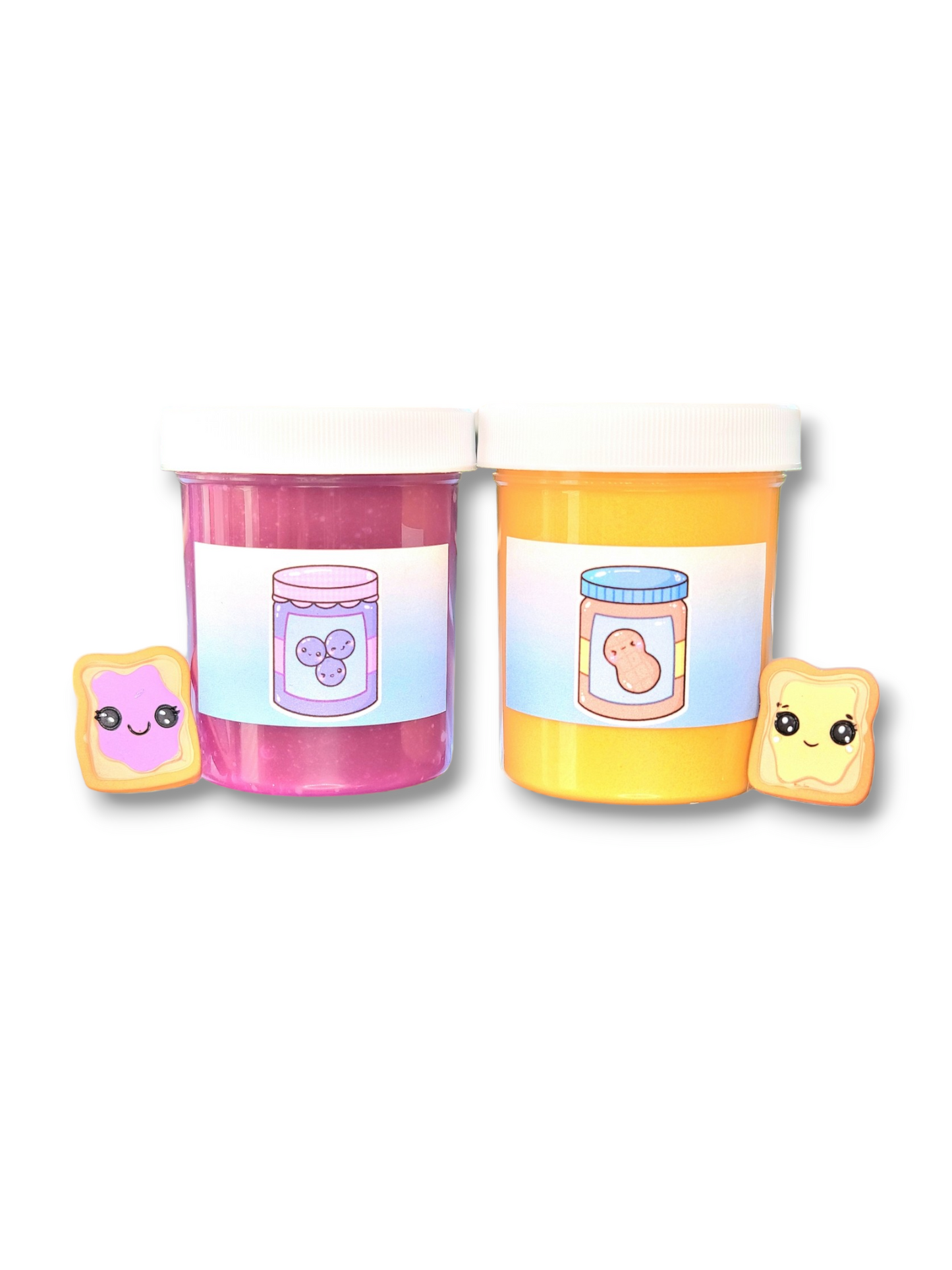 PB & J Full Size DIY Handmade Slime Kit Slime by Hoshimi Slimes LLC | Hoshimi Slimes LLC