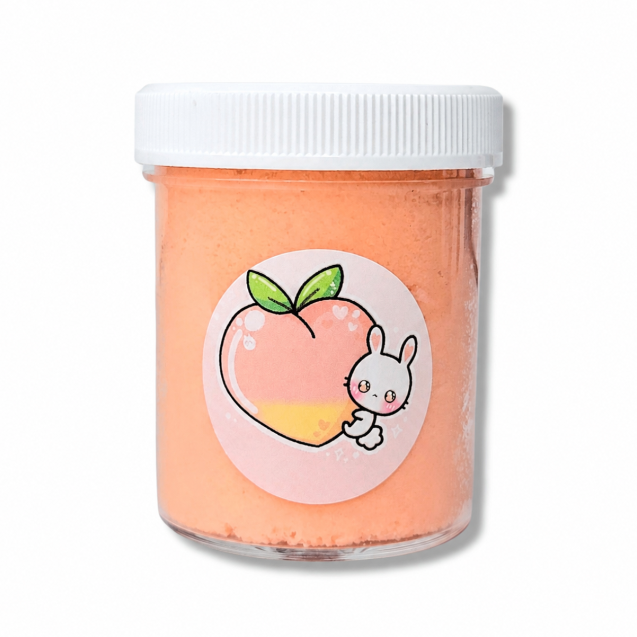 み*ん様 シゲモリ◆PEACH PUFF ◇Shigemori Peach Fuzz Slime – Fluffy Cloud Slime – Hoshimi Slimes LLC