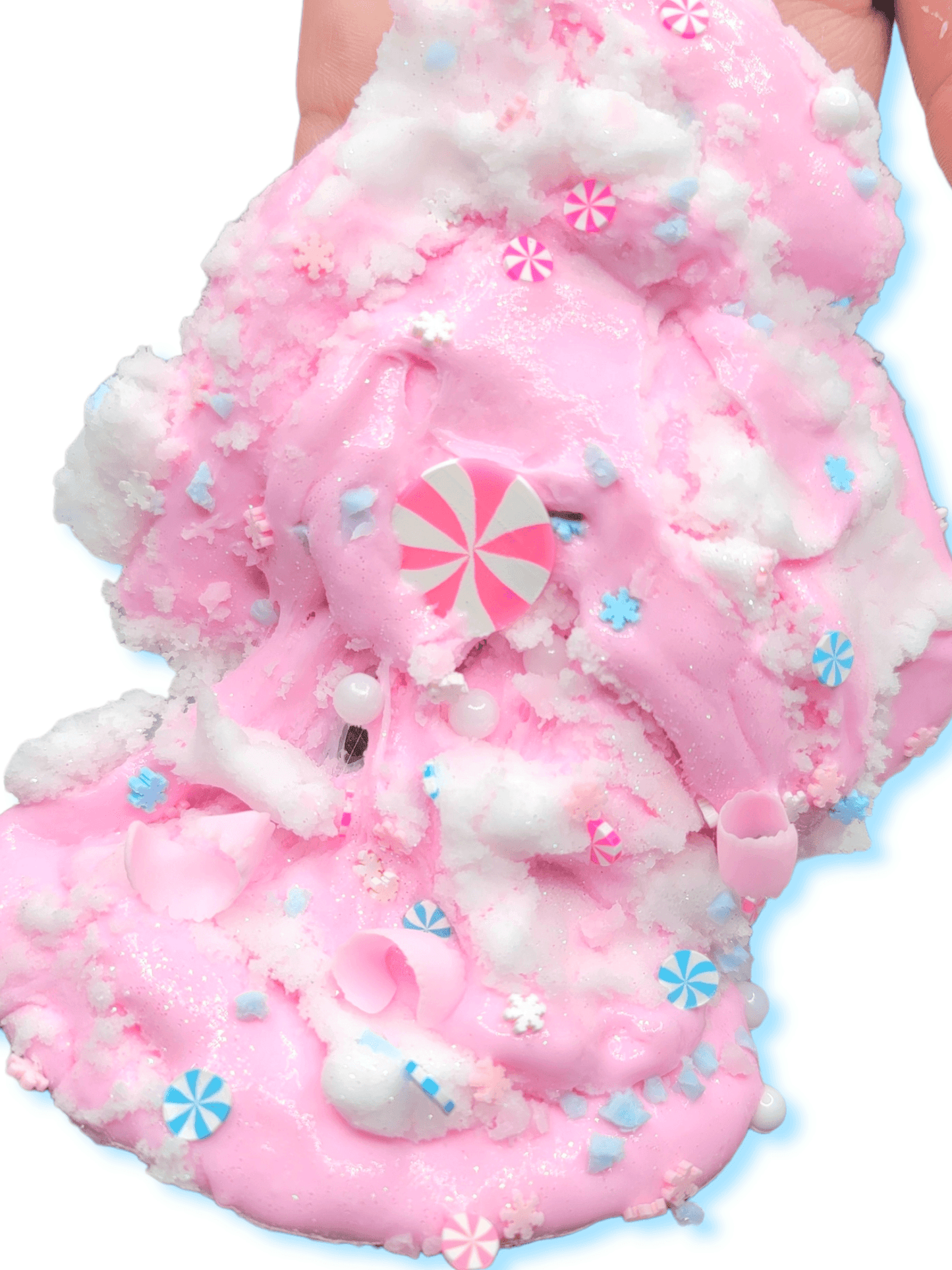 Pink Hot Coco Handmade Scented Butter Cloud Slime 32oz Slime by Hoshimi Slimes LLC | Hoshimi Slimes LLC