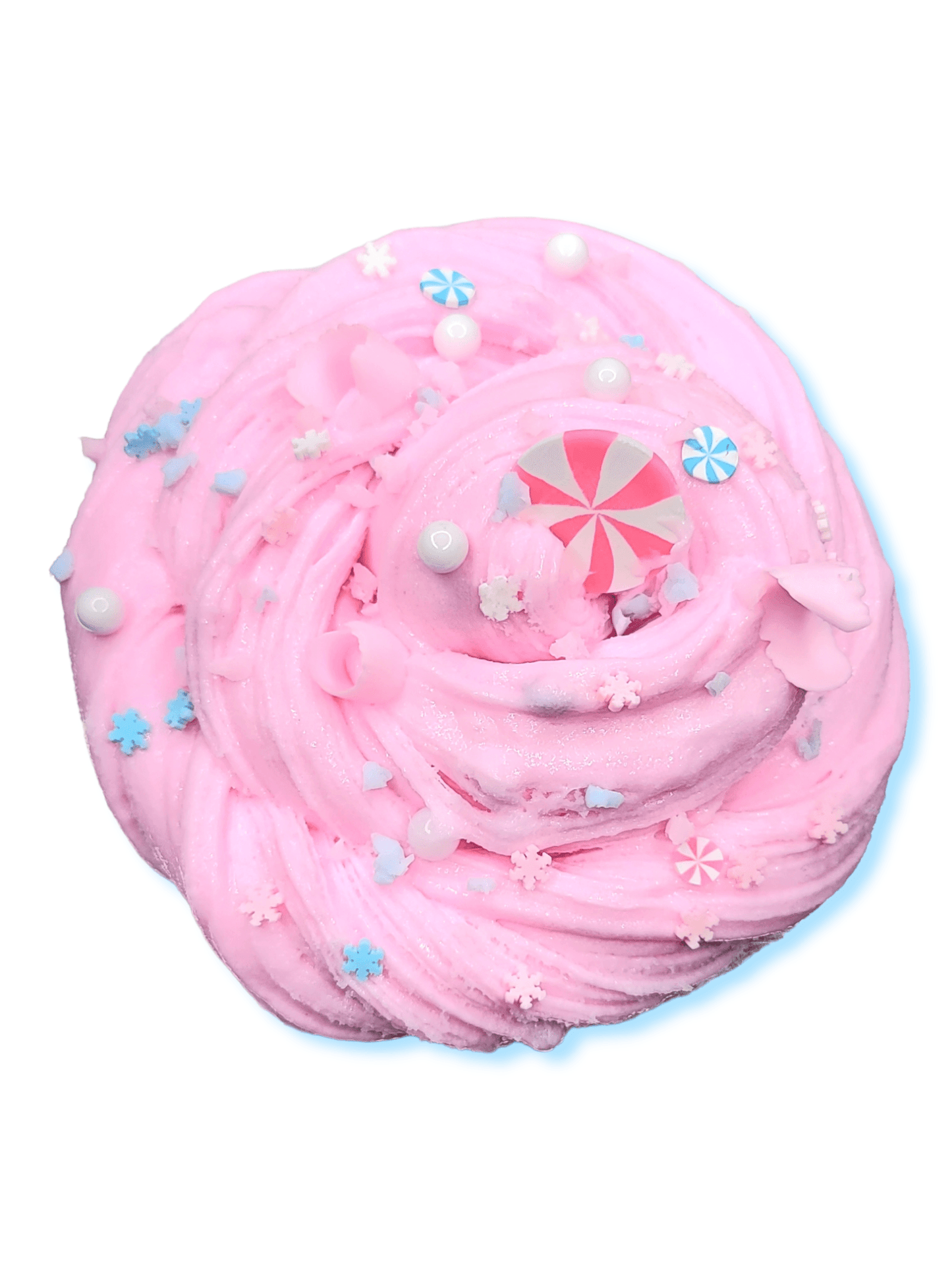 Pink Hot Coco Handmade Scented Butter Cloud Slime Slime by Hoshimi Slimes LLC | Hoshimi Slimes LLC