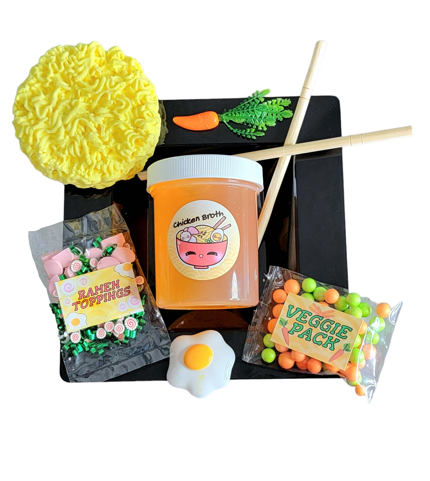 Ramen Slime DIY Kit Slime by Hoshimi Slimes LLC | Hoshimi Slimes LLC
