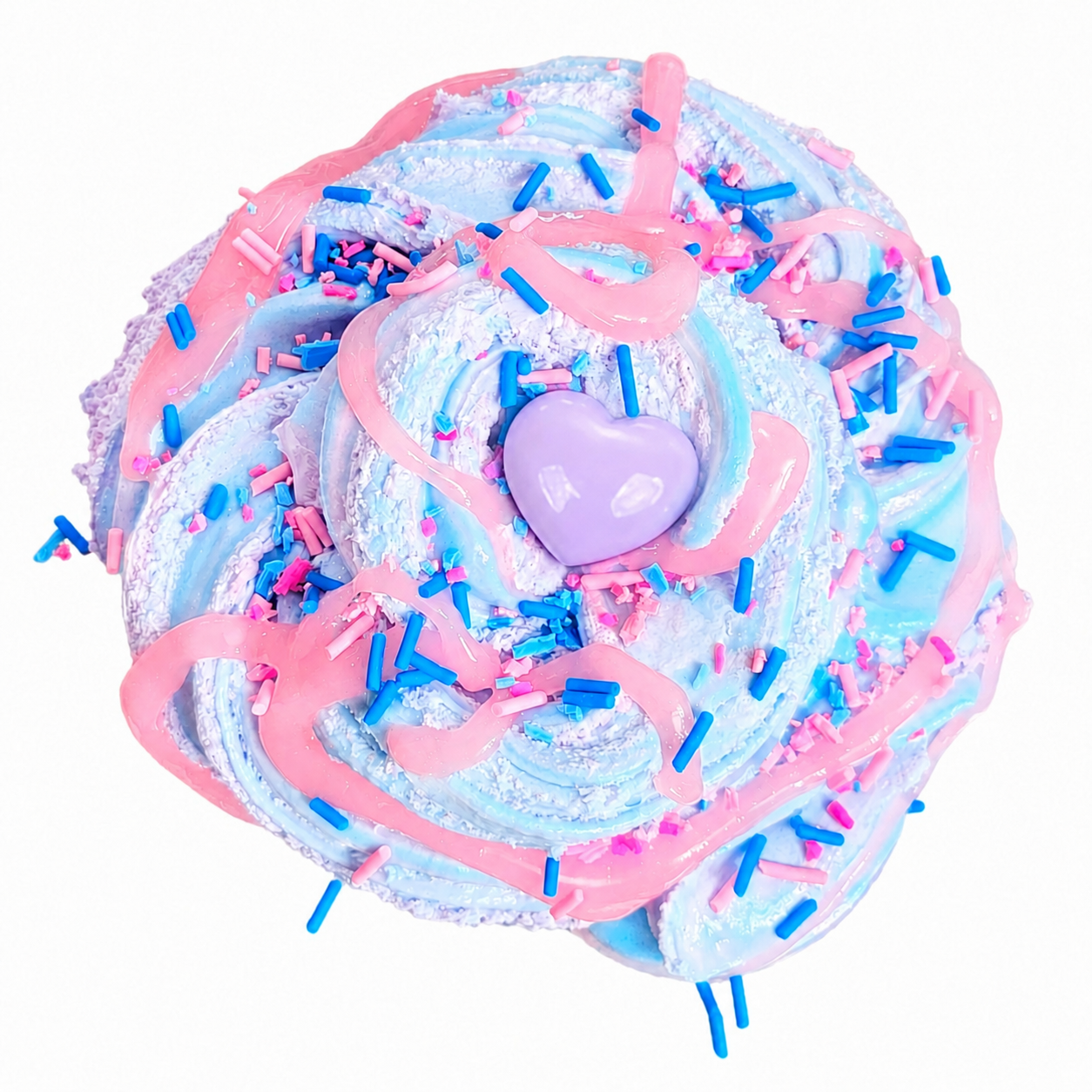 Cotton Candy Slime Kit – DIY Butter Slime with XL Clay Scoop