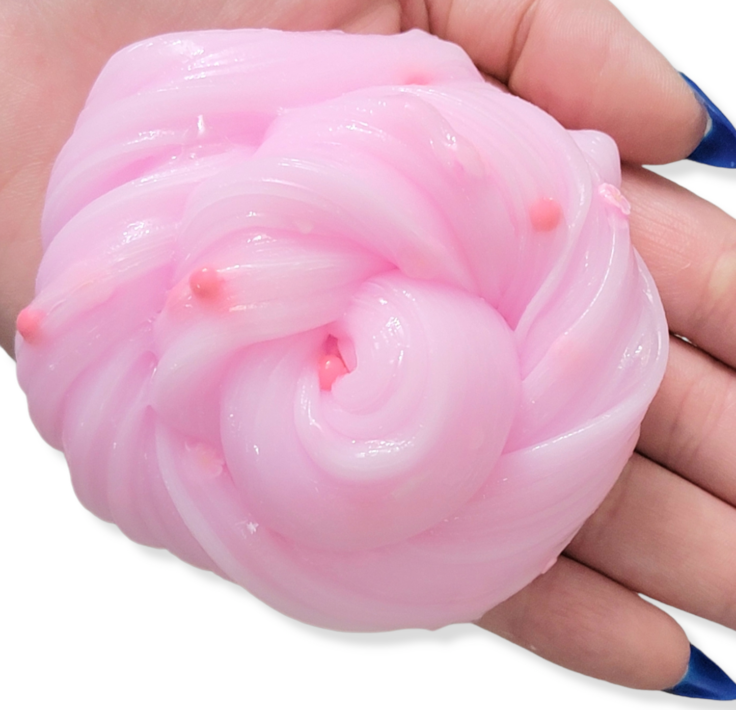 Sakura Cherry Blossom Handmade Scented Clay Capped Clear Slime
