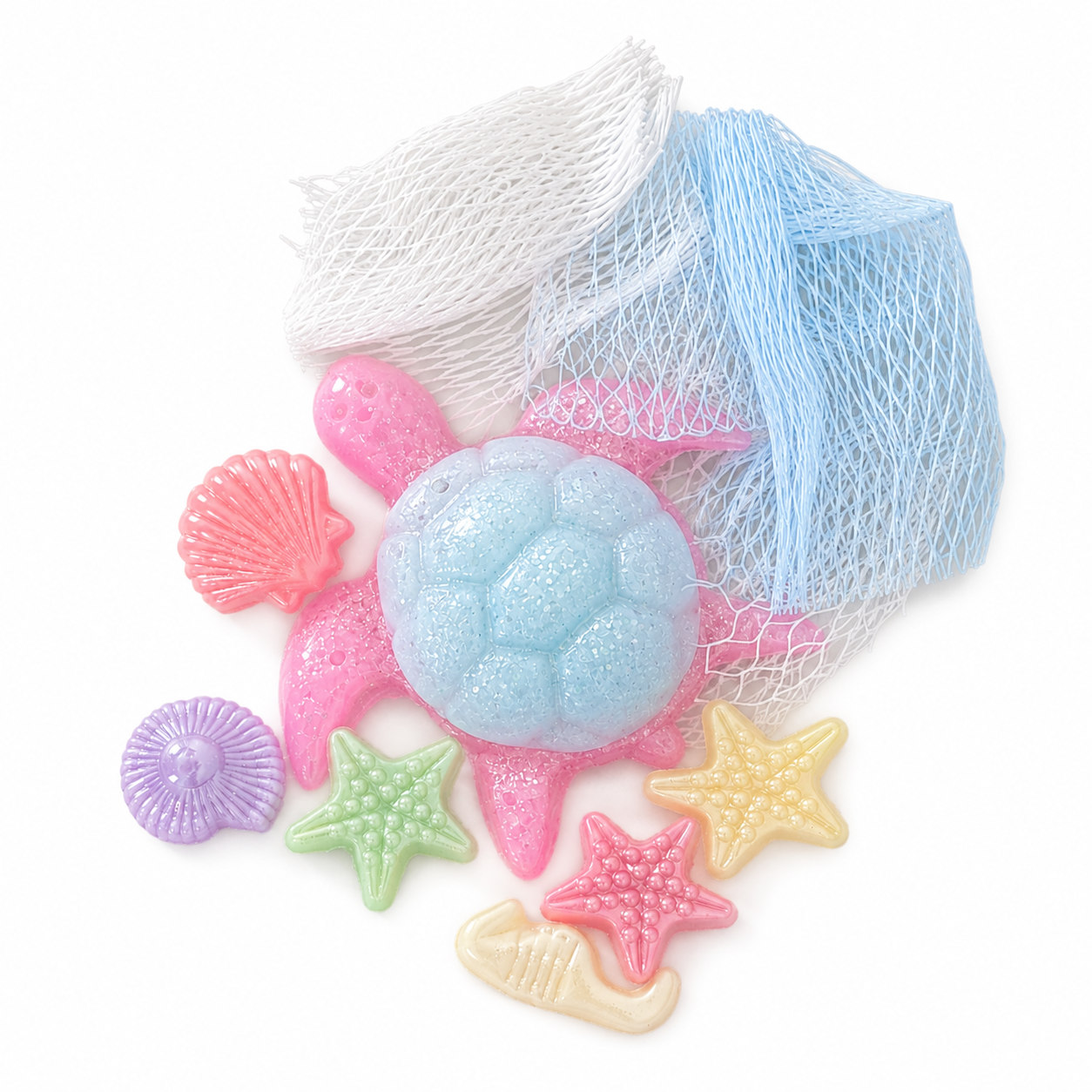 Save The Turtles Slime – Clear Crunchy Slime with Charms Unscented