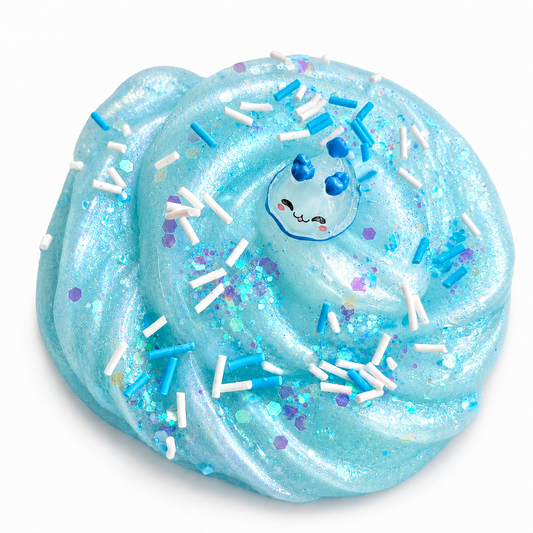 Sea Slug Slime – Scented Jelly Slime with Pearl Pigment & Charm