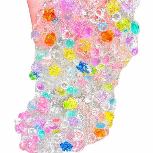 Shooting Stars Slime – Crunchy Clear Slime Unscented