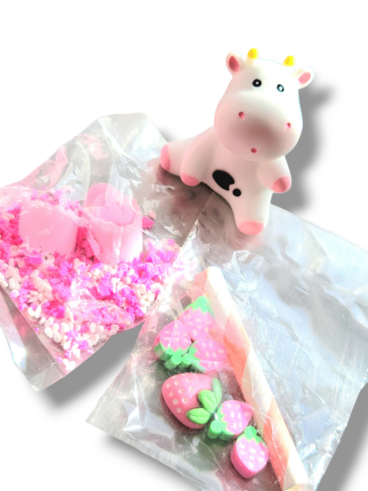 Strawberry MooShake Handmade Slime Slime by Hoshimi Slimes LLC | Hoshimi Slimes LLC