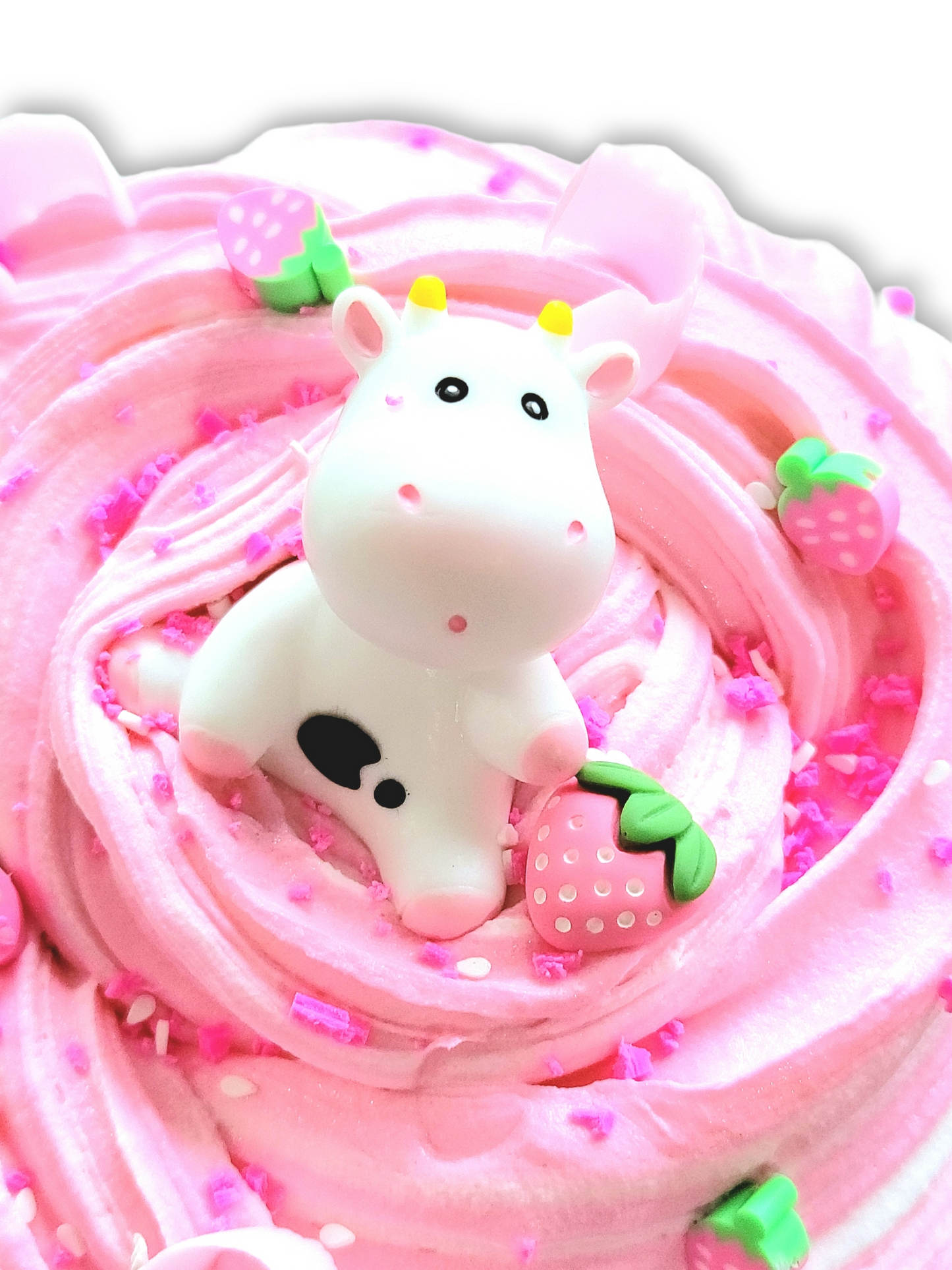 Strawberry MooShake Handmade Slime Slime by Hoshimi Slimes LLC | Hoshimi Slimes LLC