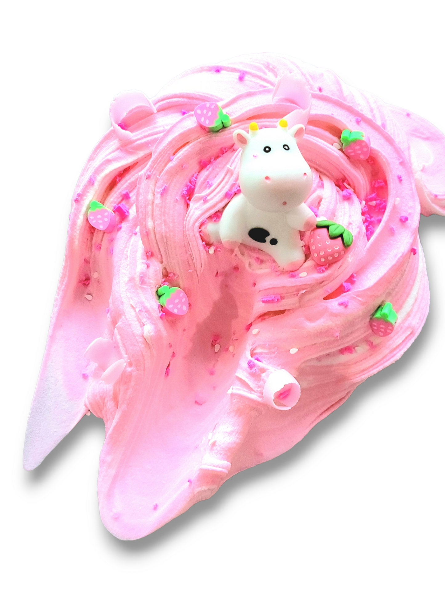 Strawberry MooShake Handmade Slime Slime by Hoshimi Slimes LLC | Hoshimi Slimes LLC