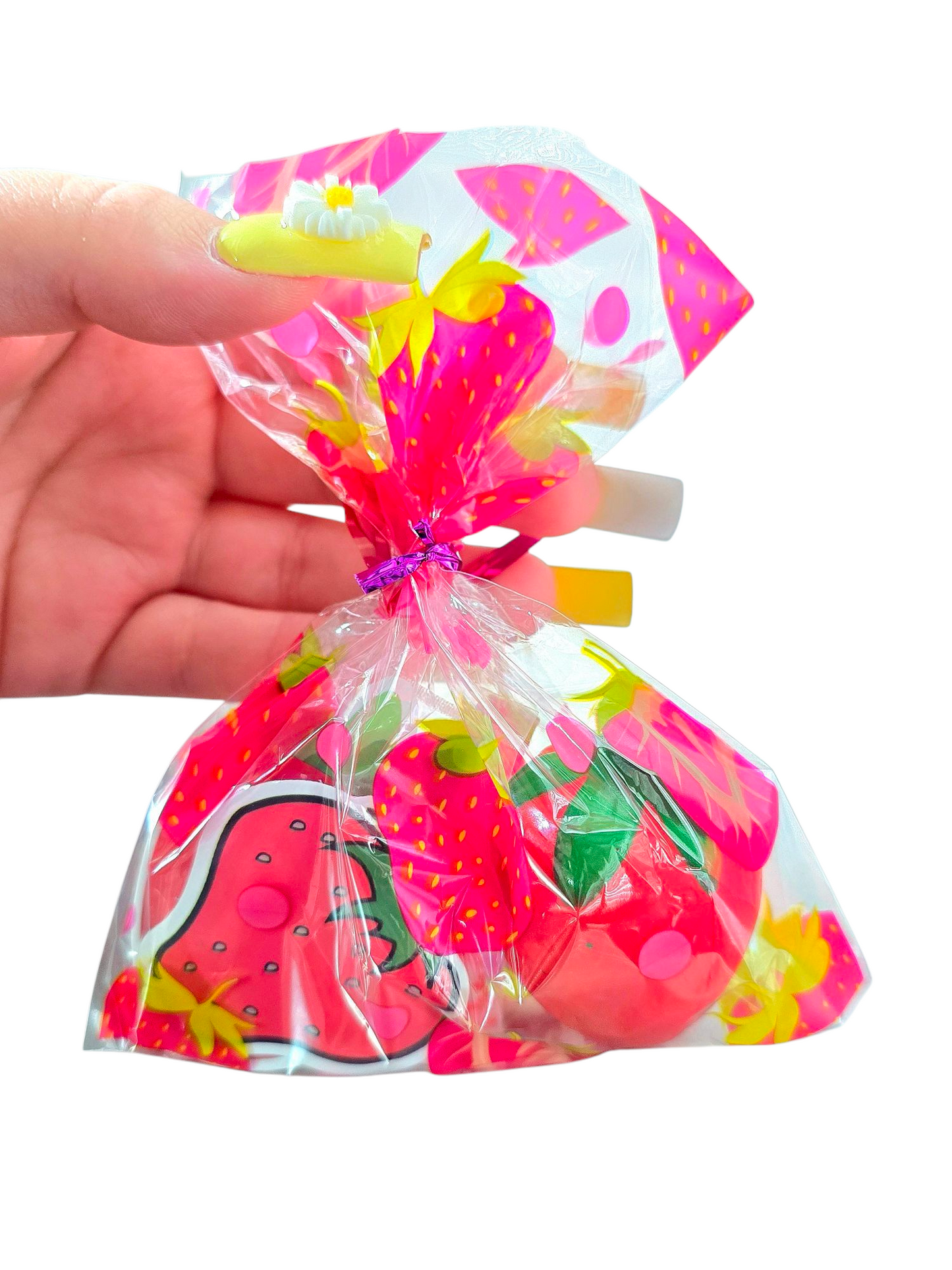 Strawberry Shortcake Crunch Bar DIY Slime Kit – Handmade Scented Butter & Slime with Clay Shortcake, Syrup & Sprinkles – Ages 8+ Sensory Craft - Hoshimi Slimes