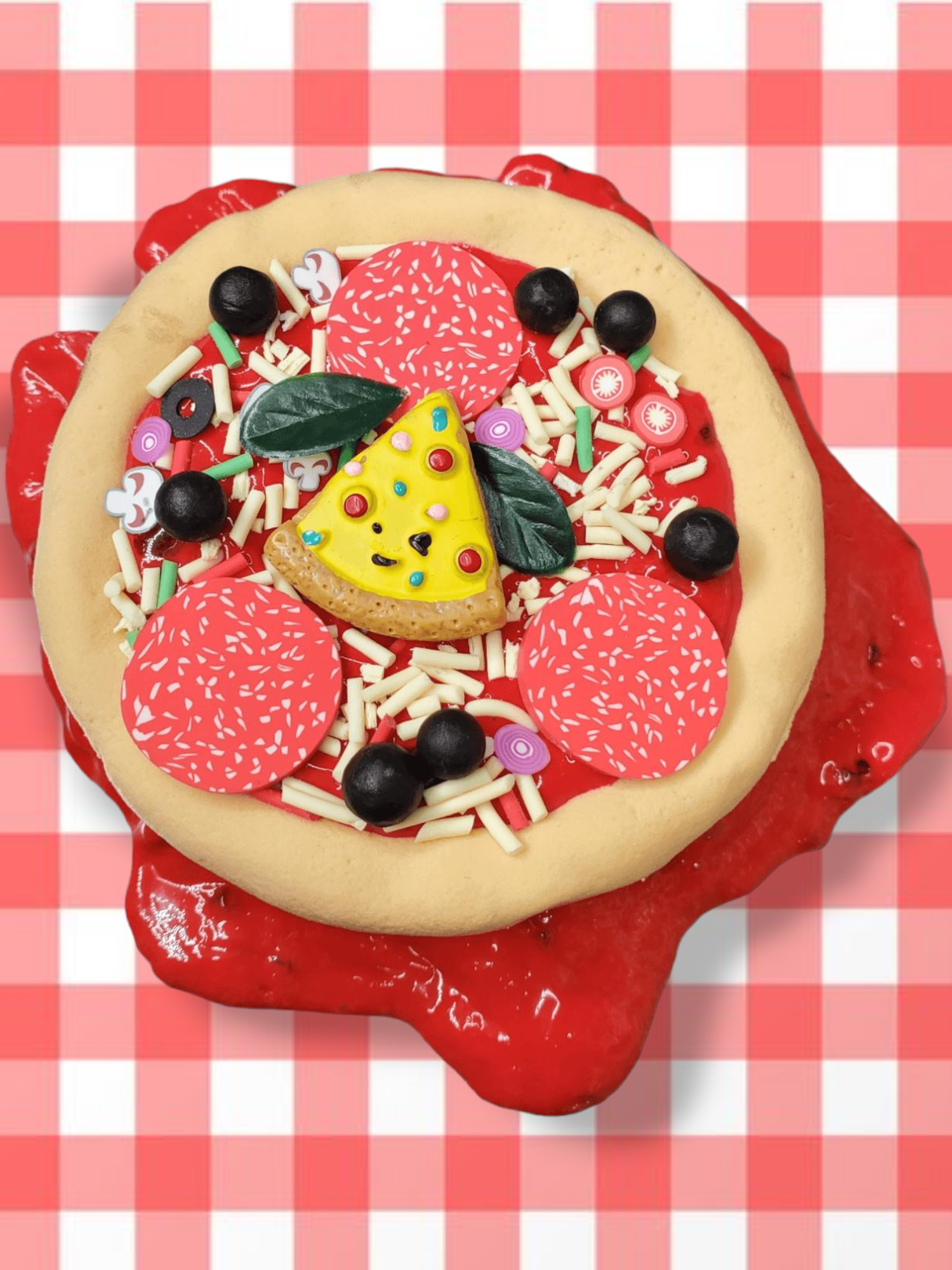 Supreme Pizza DIY Slime Kit slime by Hoshimi Slimes LLC | Hoshimi Slimes LLC