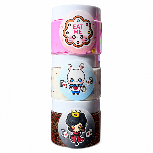 Wonderland Slime Set Trio Slime Bundle with Mixed Textures