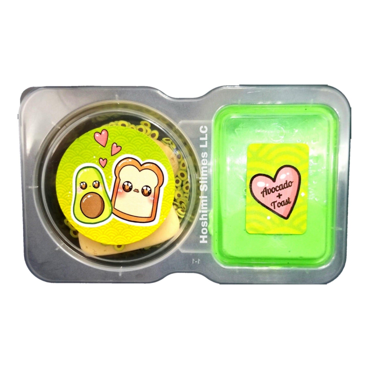 Avocado & Toast DIY Kit Slime by Hoshimi Slimes LLC | Hoshimi Slimes LLC
