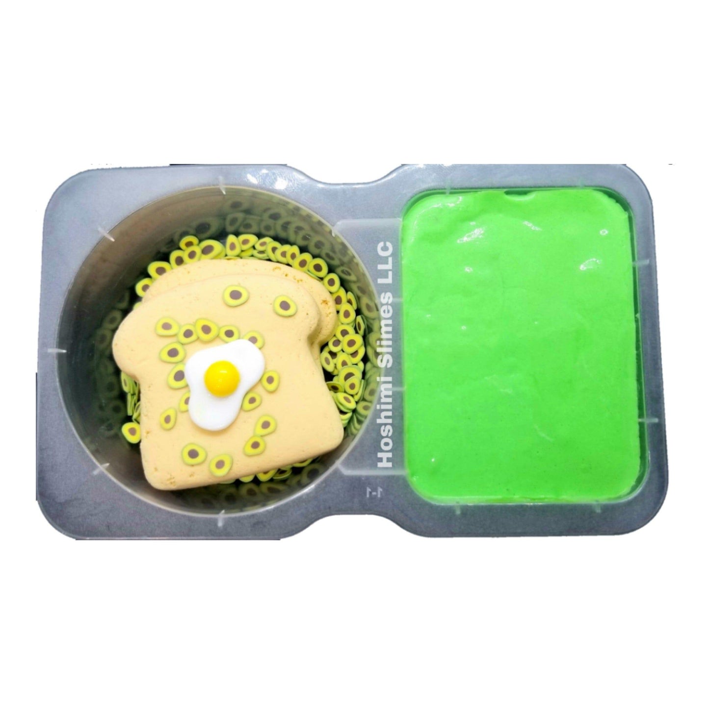 Avocado & Toast DIY Kit Slime by Hoshimi Slimes LLC | Hoshimi Slimes LLC