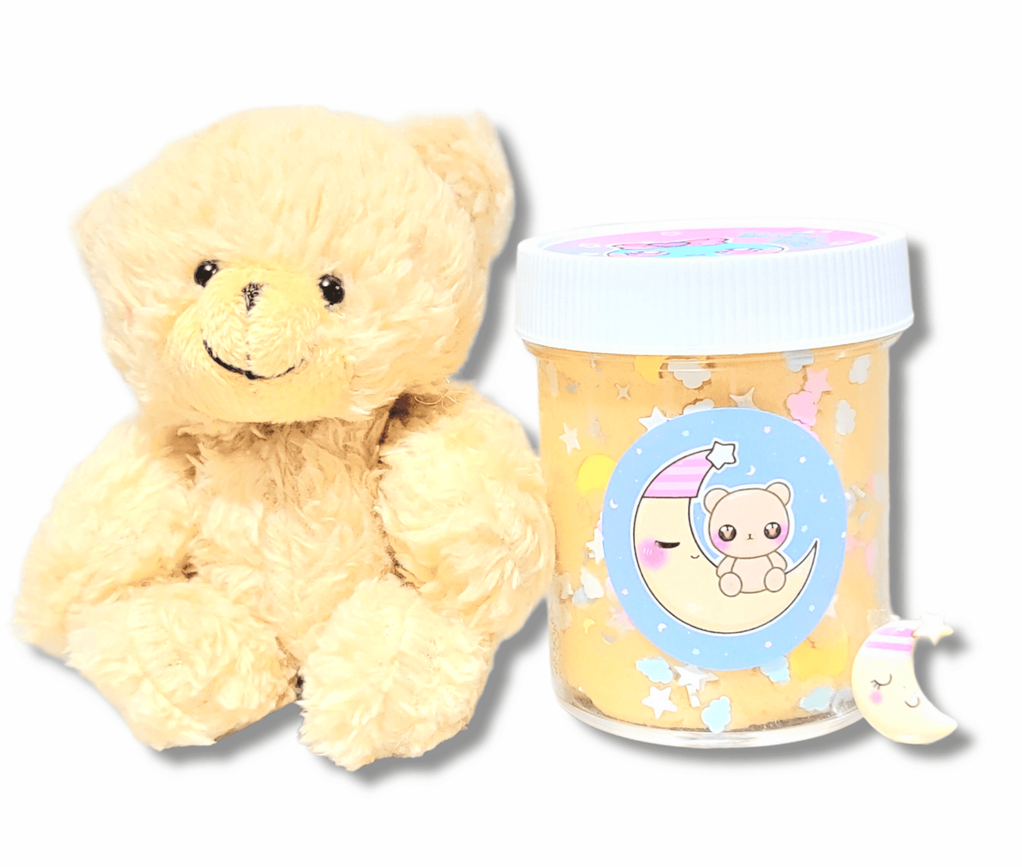 Beary Sleepy Handmade Scented Cloud Slime Slime by Hoshimi Slimes LLC | Hoshimi Slimes LLC