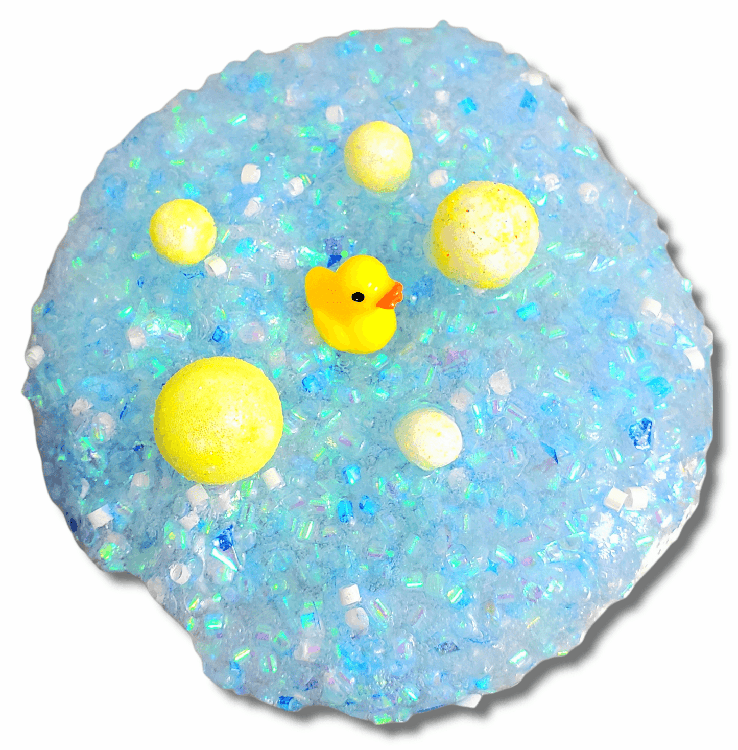 Bubble Bath Handmade Bingsu Clear Slime 32oz Slime by Hoshimi Slimes LLC | Hoshimi Slimes LLC