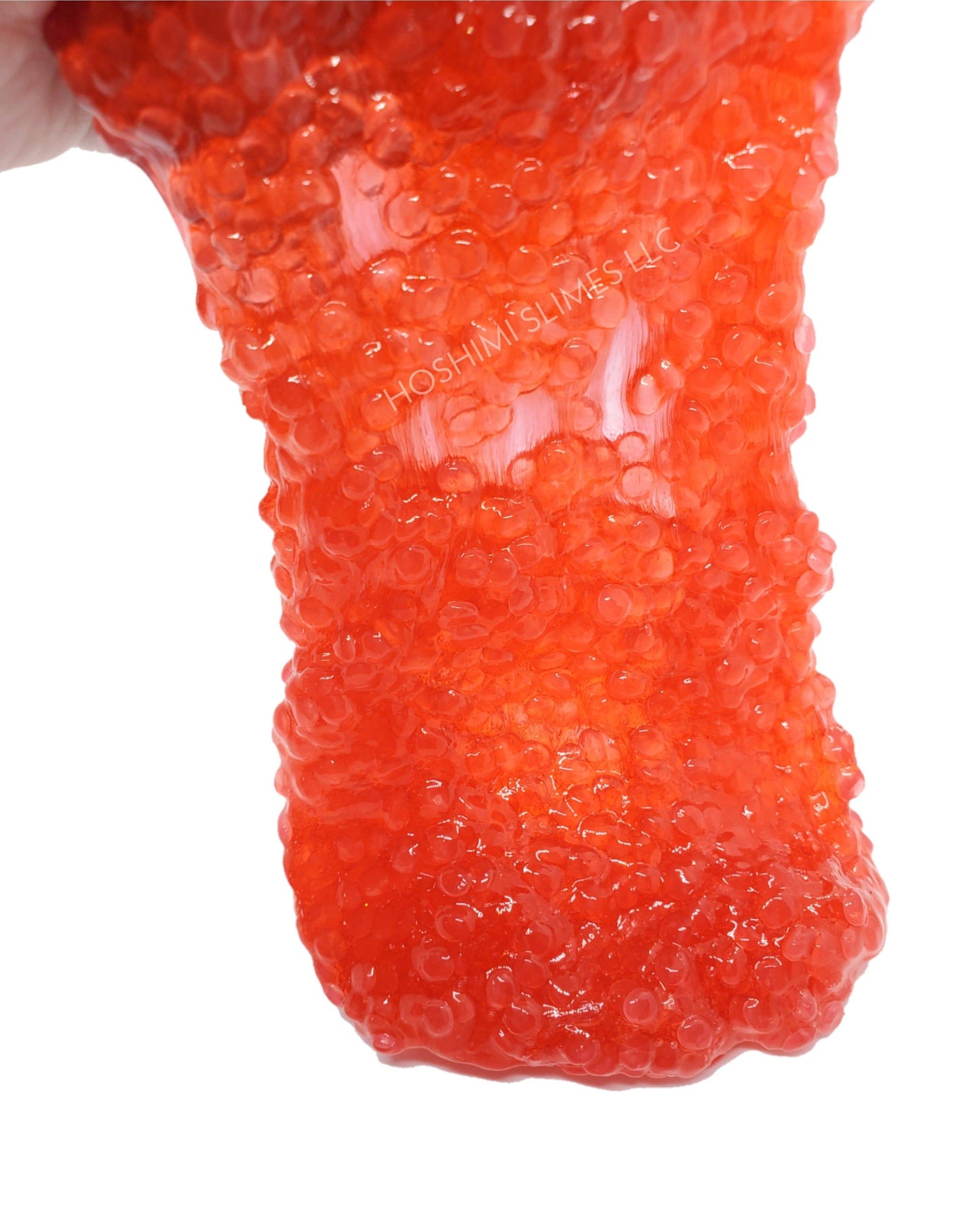 Cherry Slushy Handmade Pellet Slime 8oz Slime by Hoshimi Slimes LLC | Hoshimi Slimes LLC