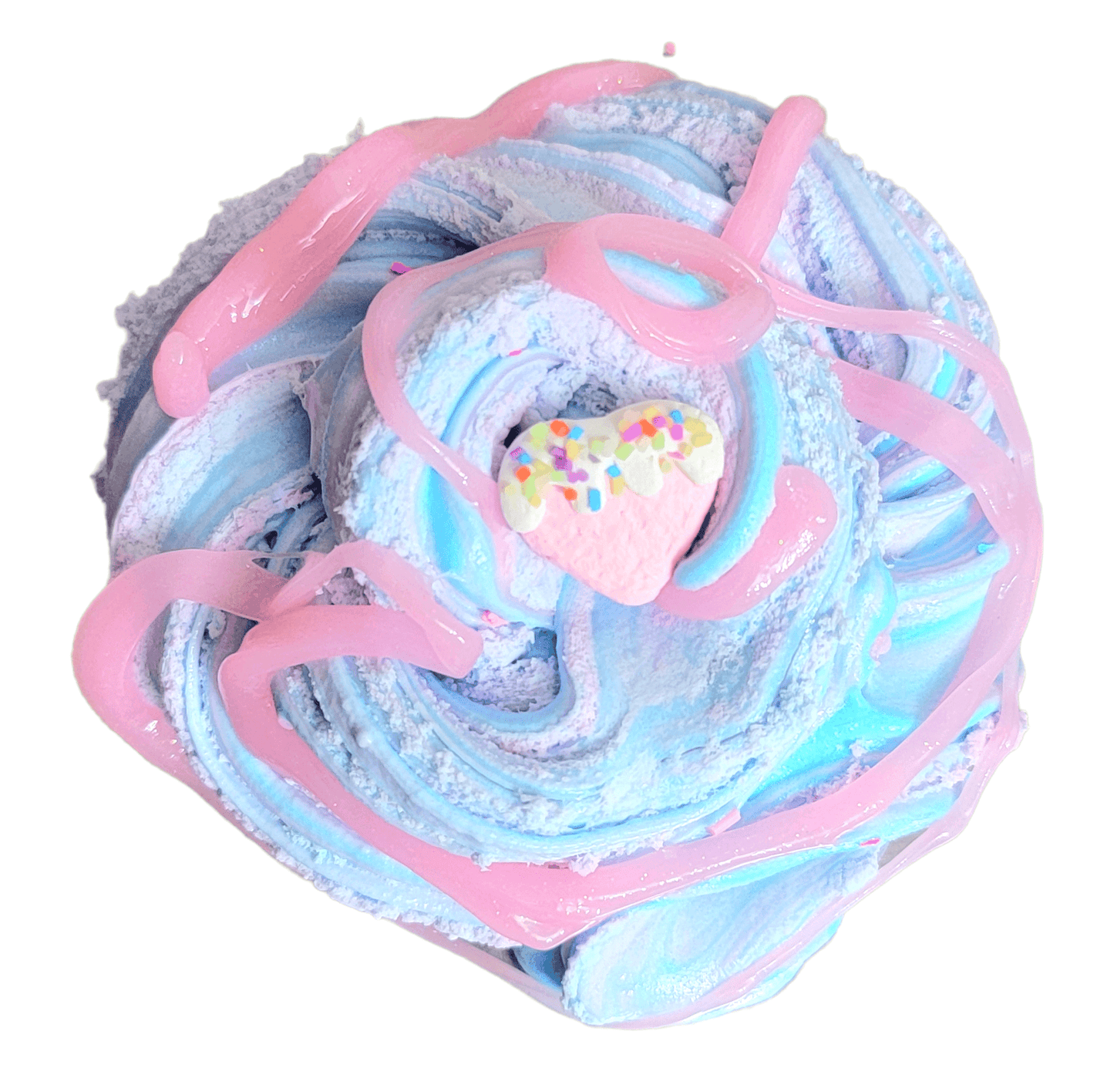 Cotton Candy Ice cream Scoops DIY Slime Kit Slime by Hoshimi Slimes LLC | Hoshimi Slimes LLC