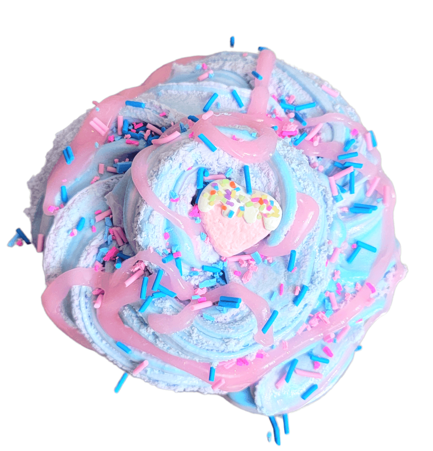 Cotton Candy Ice cream Scoops DIY Slime Kit Slime by Hoshimi Slimes LLC | Hoshimi Slimes LLC