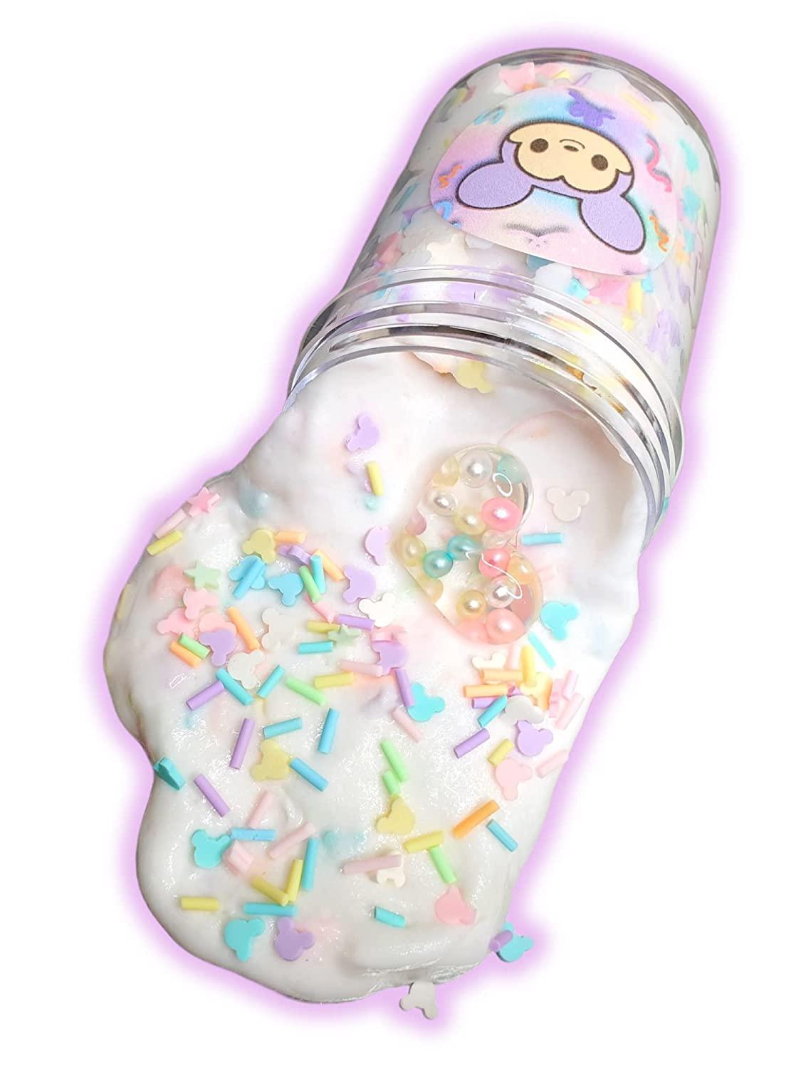 Mickey's Birthday Batter Handmade Butter Slime 32oz Slime by Hoshimi Slimes LLC | Hoshimi Slimes LLC