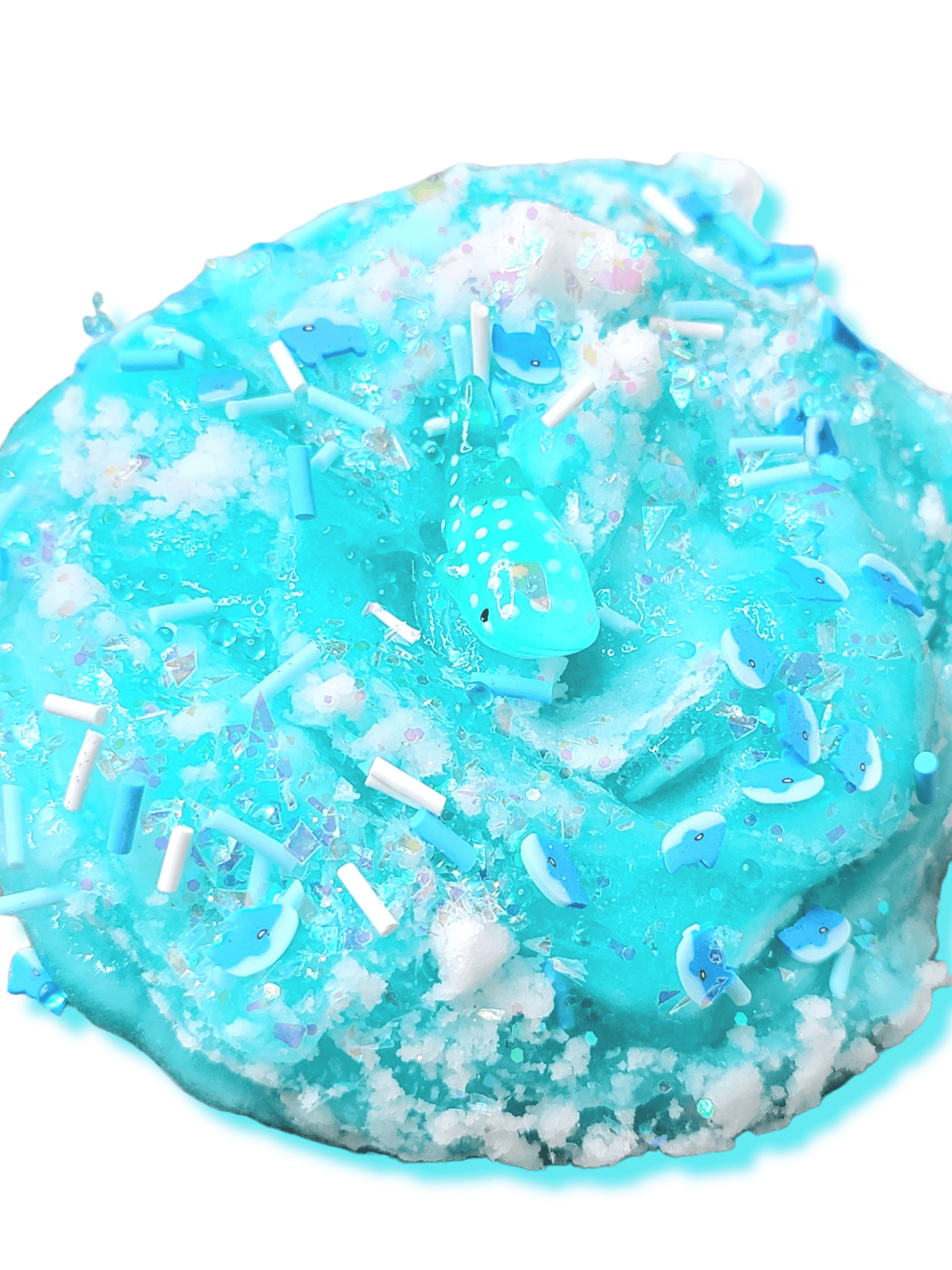 Gummy Shark Jelly Cloud Handmade Scented Slime 8oz Slime by Hoshimi Slimes LLC | Hoshimi Slimes LLC