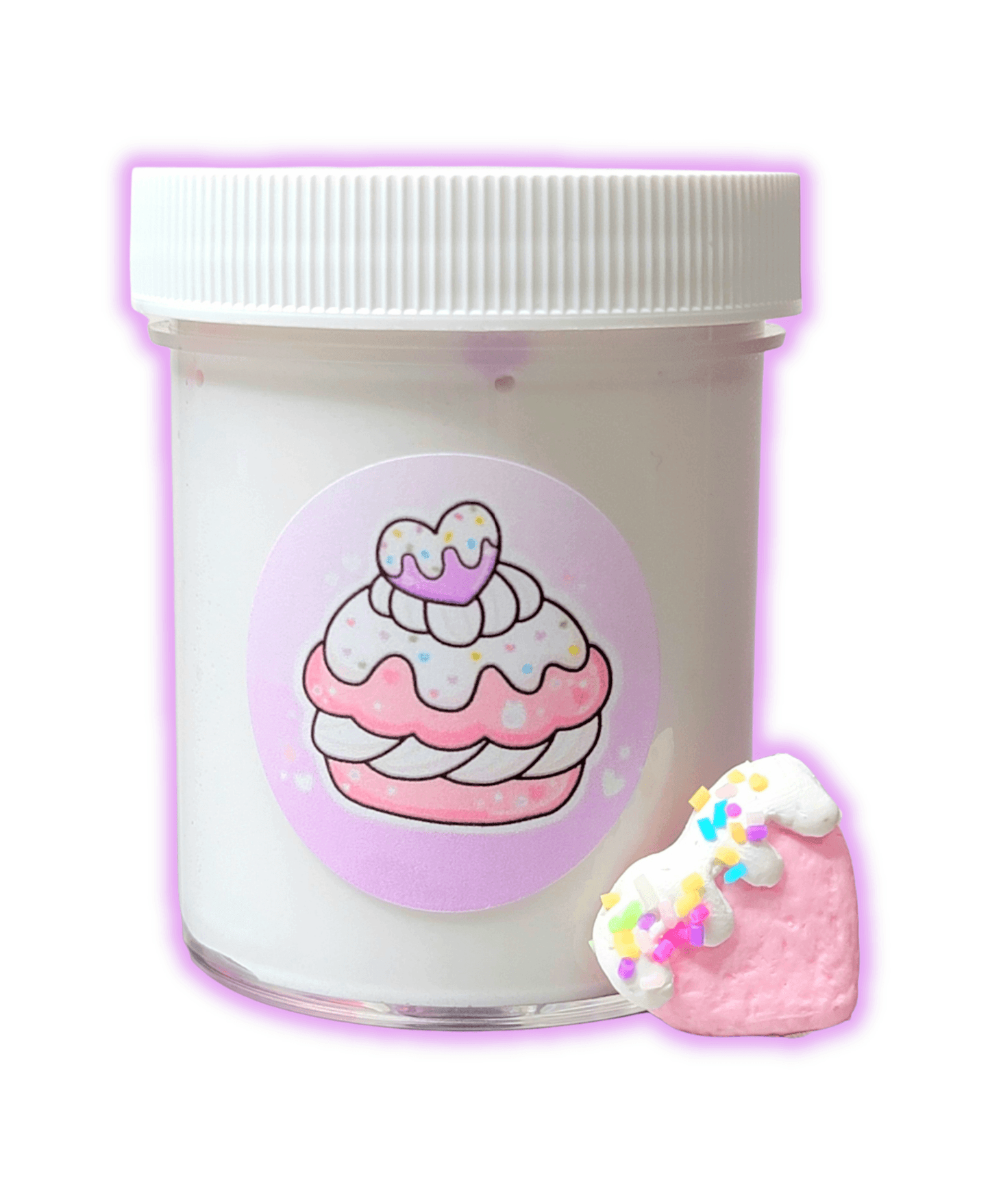 Kawaii Cream Handmade Butter Slime 4oz Slime by Hoshimi Slimes LLC | Hoshimi Slimes LLC