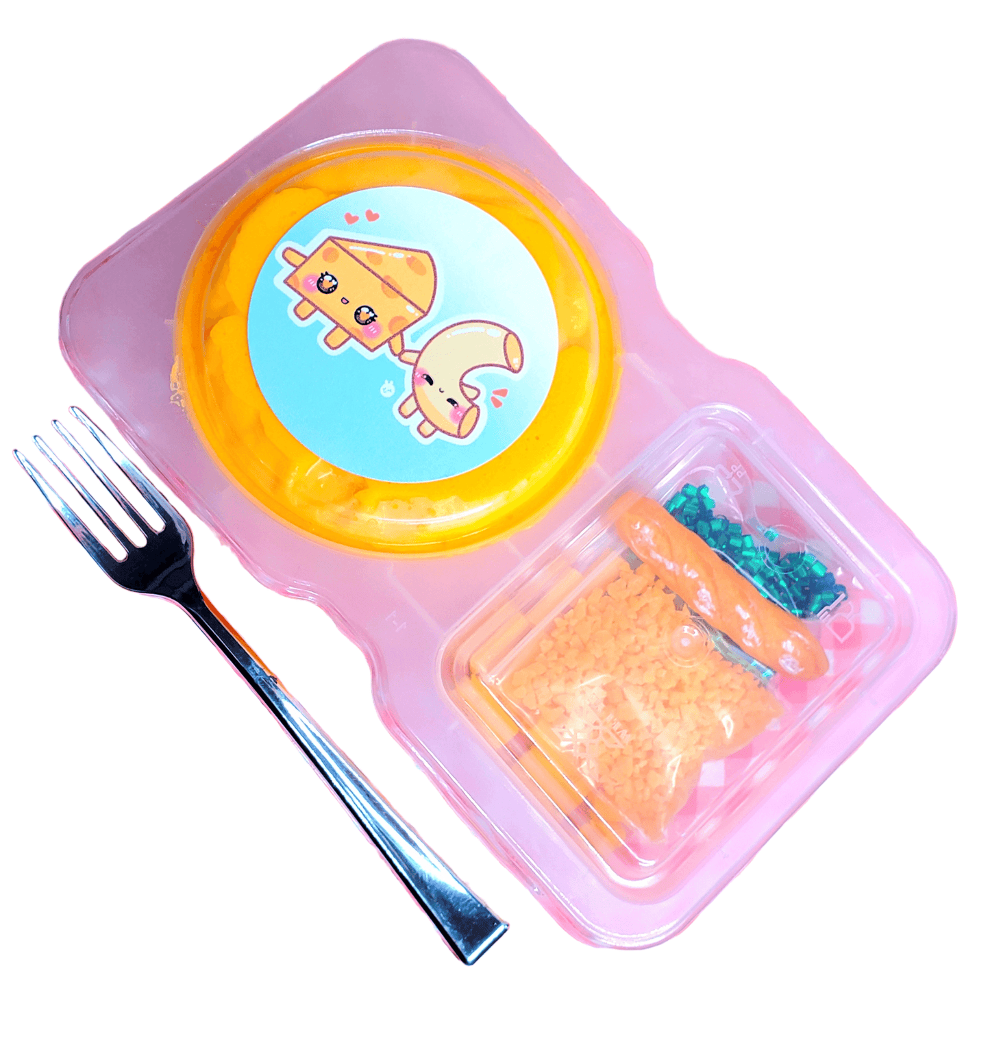 Loaded Mac n Cheese DIY Slime Kit slime by Hoshimi Slimes LLC | Hoshimi Slimes LLC