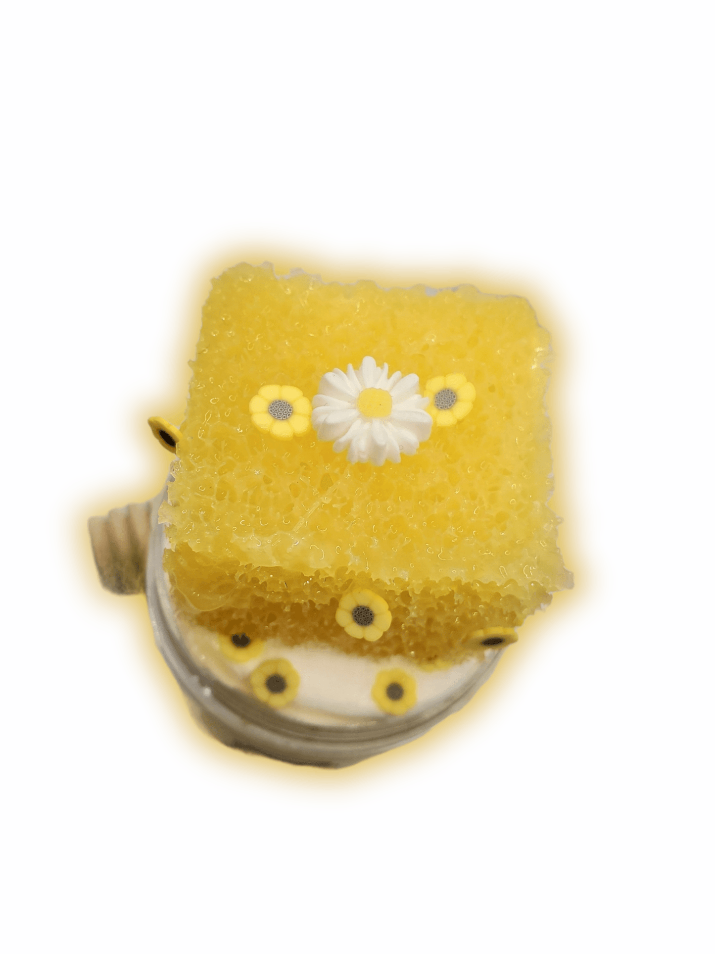 Milk & Honey Clay Cap Handmade Slime 8oz Slime by Hoshimi Slimes LLC | Hoshimi Slimes LLC