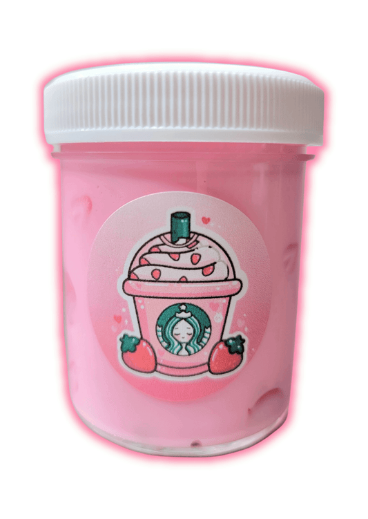 Pink Drink Handmade Thick Slime 4oz Slime by Hoshimi Slimes LLC | Hoshimi Slimes LLC