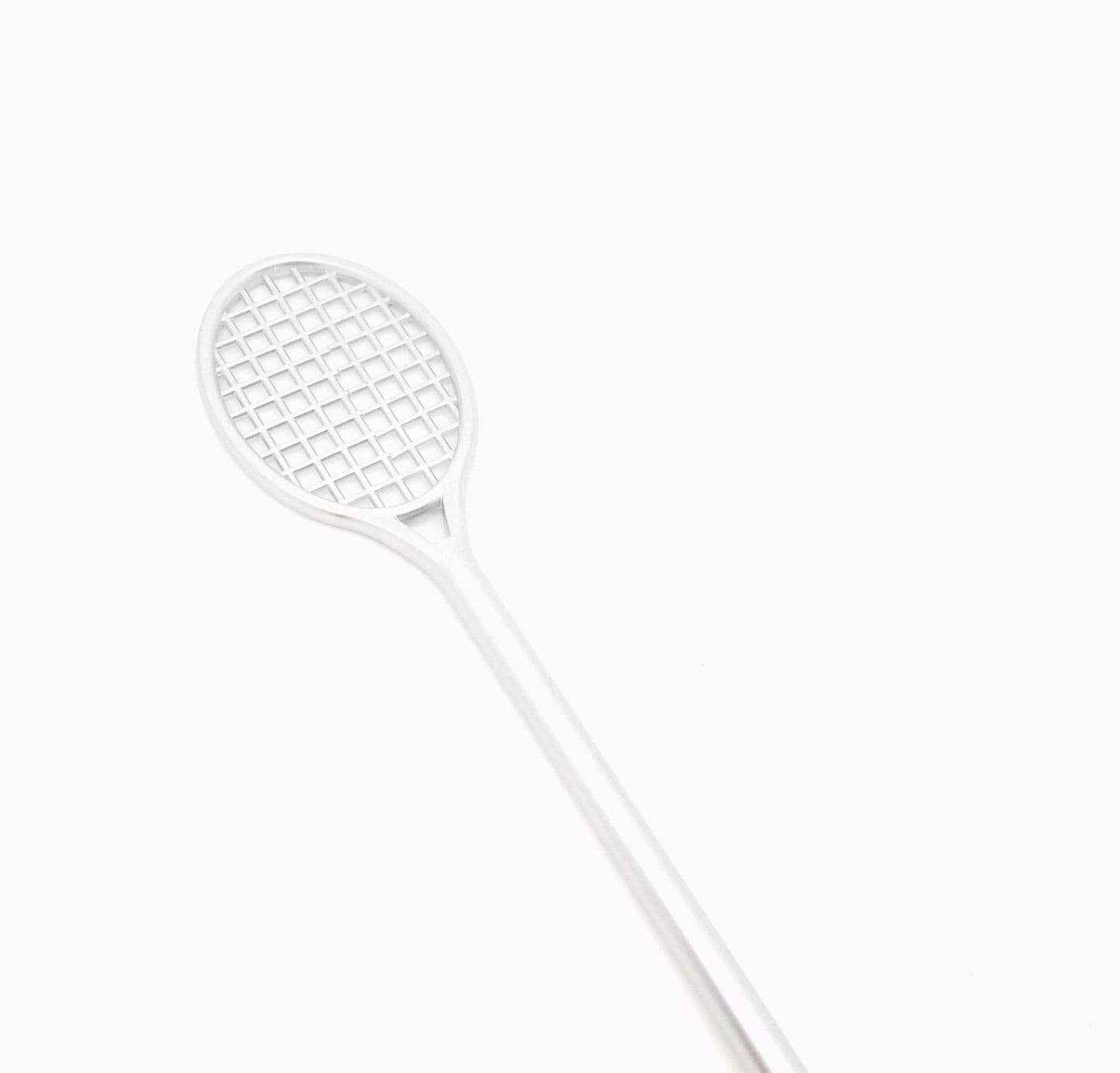 Slime Pressing Tennis Racket Silver Slime tool by Hoshimi Slimes | Hoshimi Slimes LLC