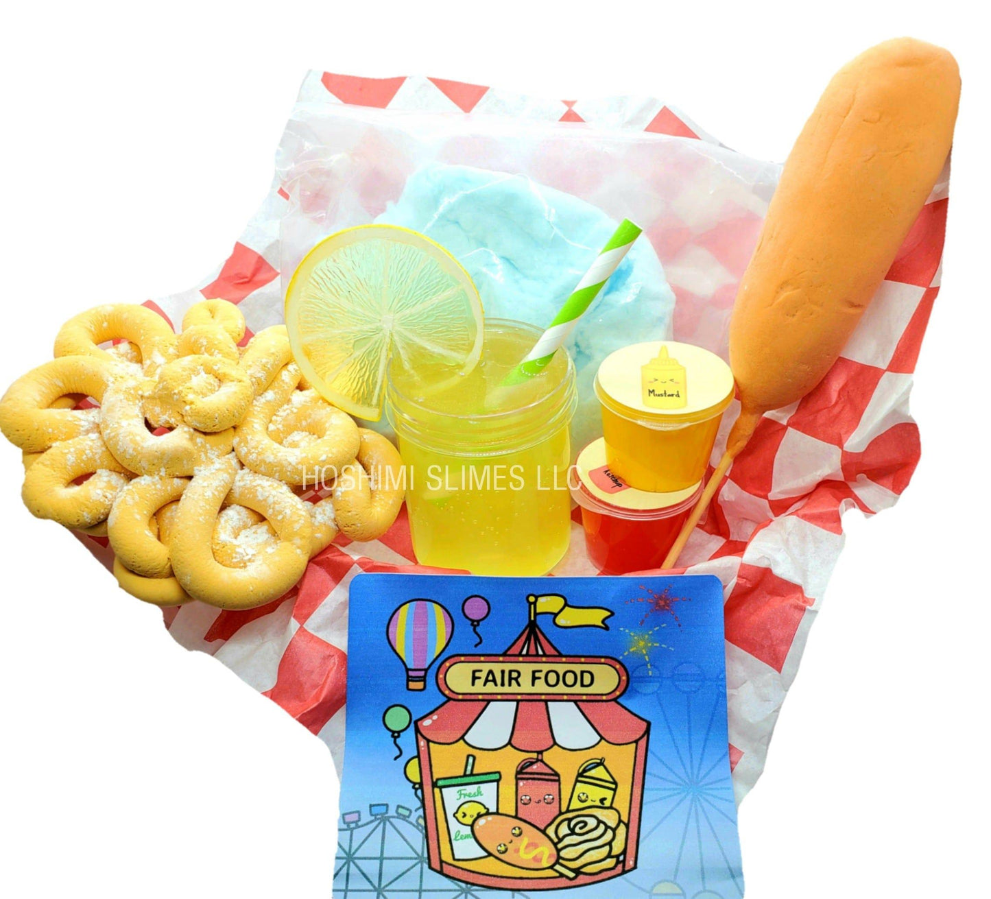 State Fair Food DIY Slime Kit Slime by Hoshimi Slimes LLC | Hoshimi Slimes LLC